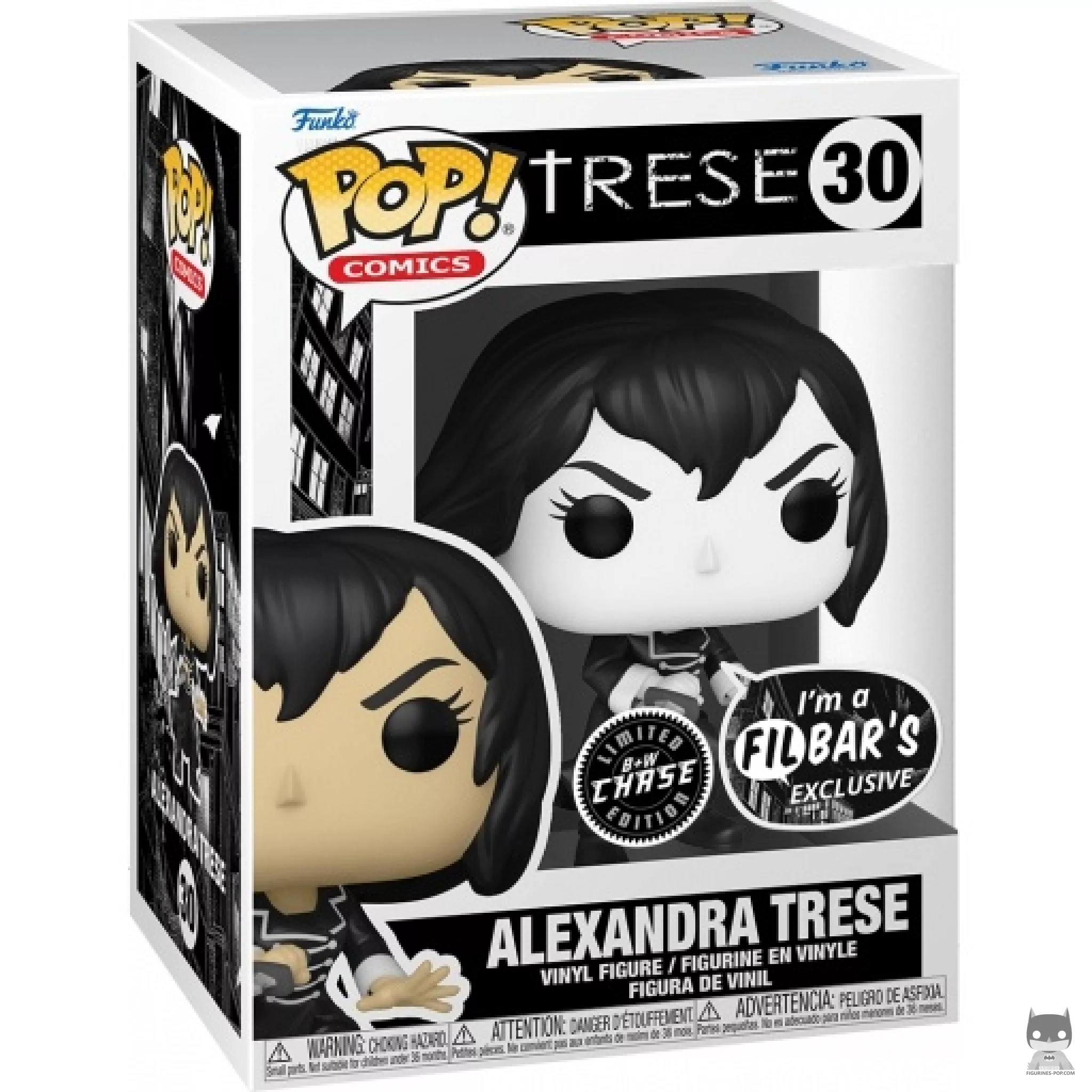 Figura Funko Pop! Alexandra Trese (Chase & Negro & Blanco) en su caja