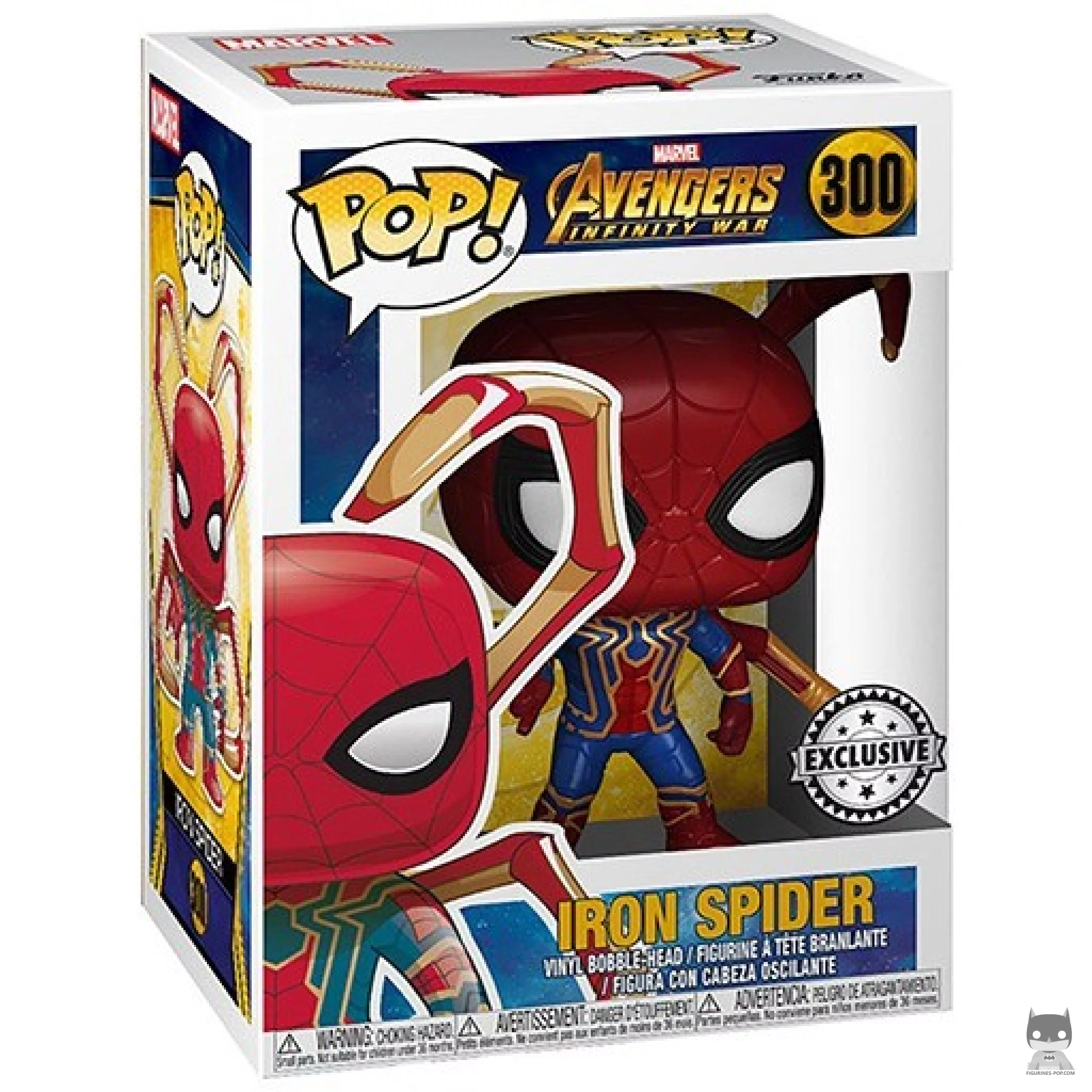 Figura Funko Pop! Iron Spider (con patas de araña) en su caja