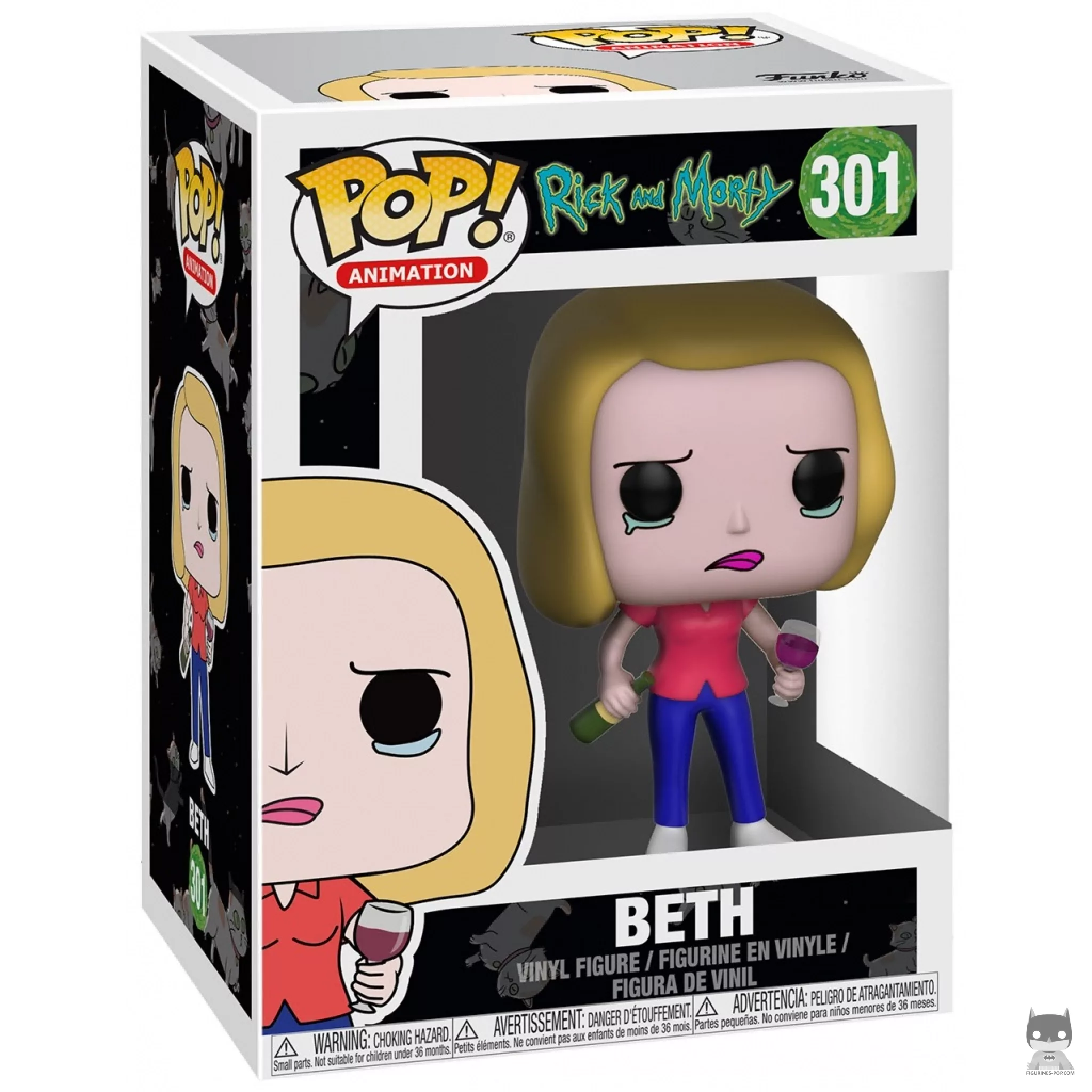 Figura Funko Pop! Beth Smith en su caja