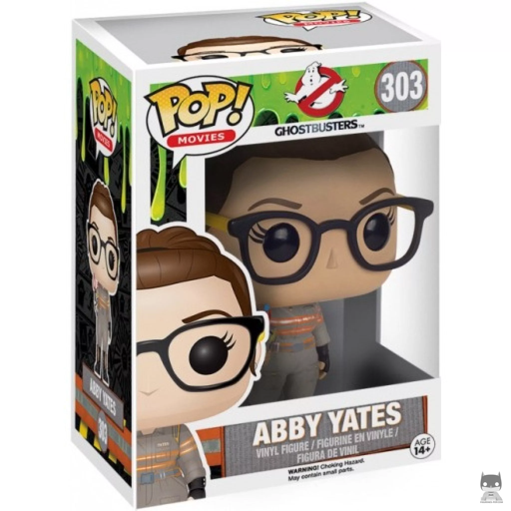 Figura Funko Pop! Dr. Abby Yates en su caja