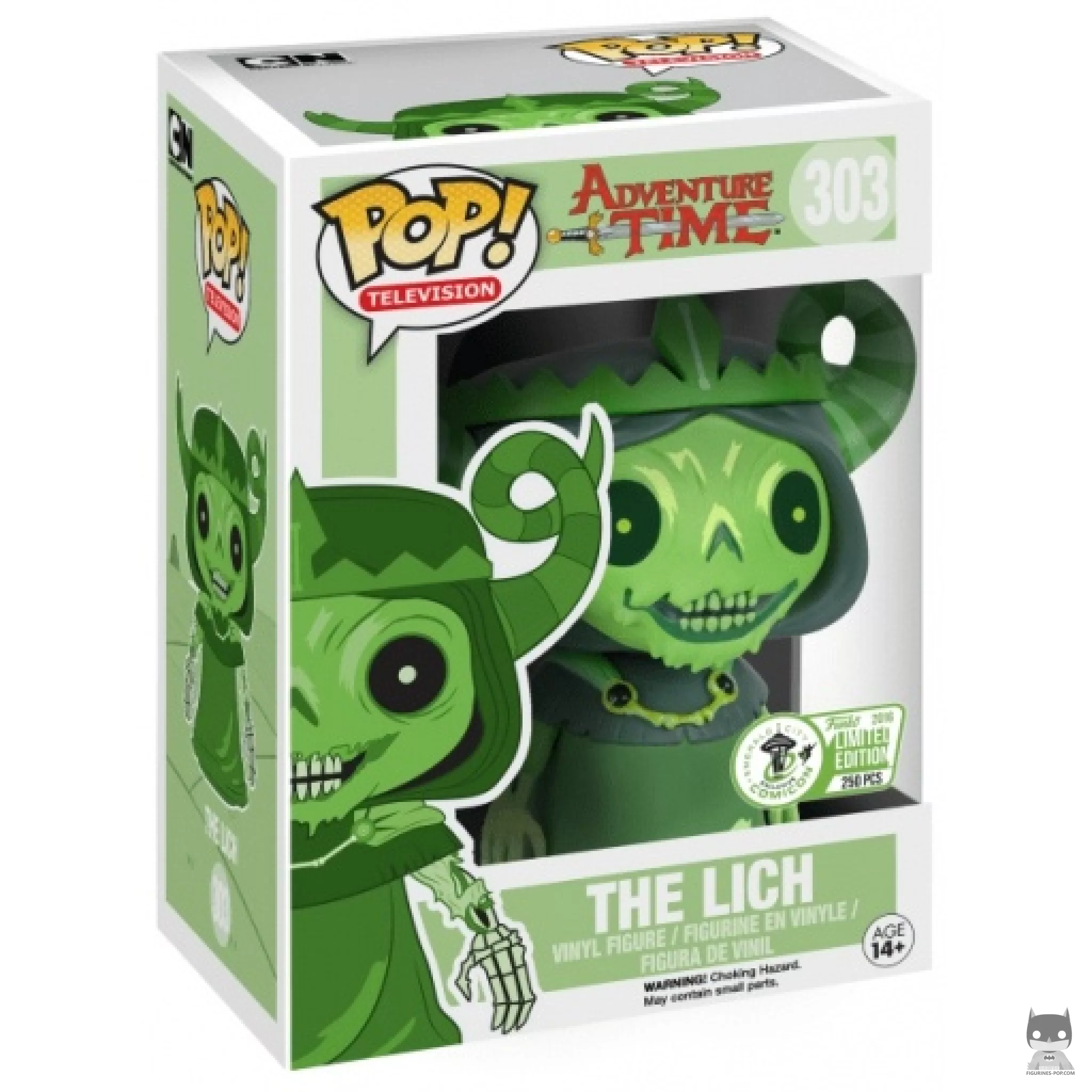 Figura Funko Pop! El Lich (Verde) en su caja