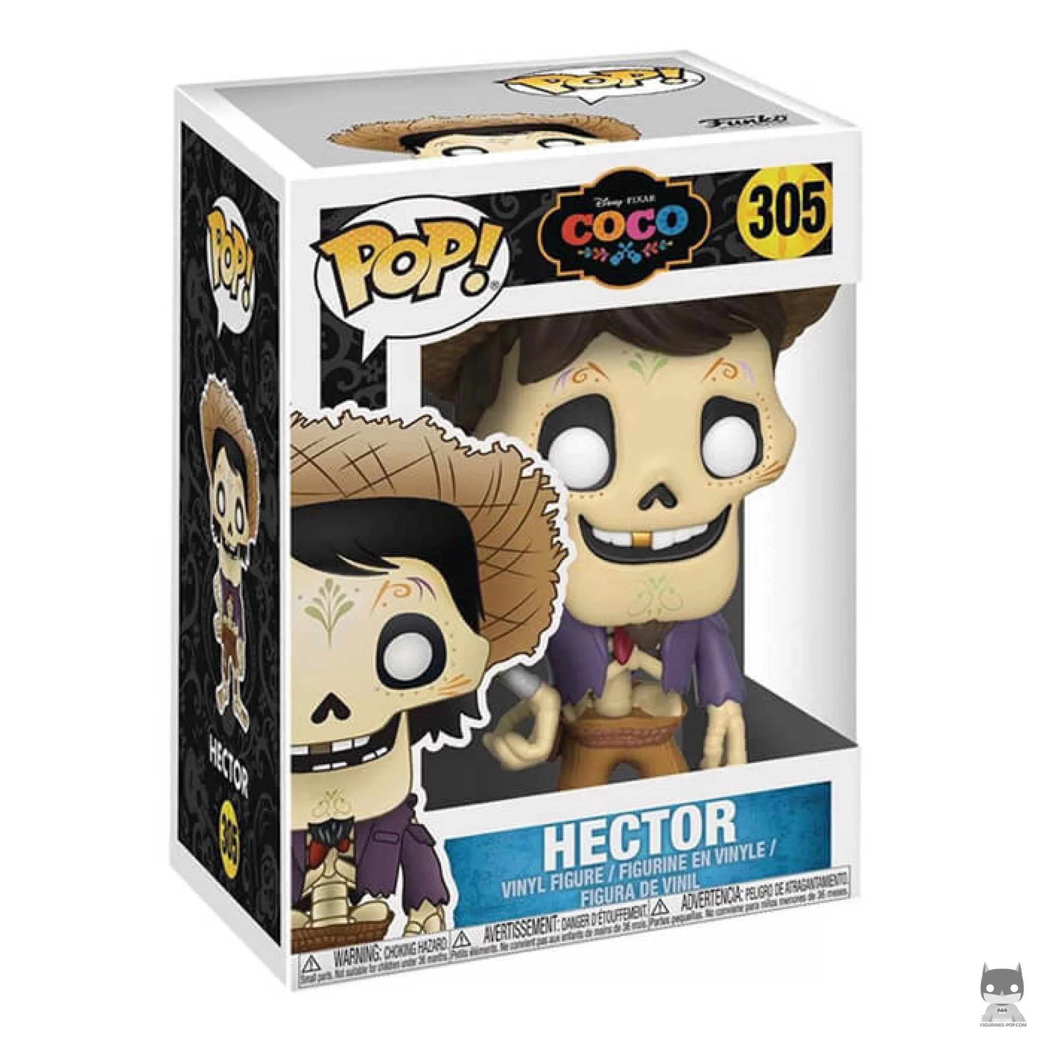 Figura Funko Pop! Héctor en su caja