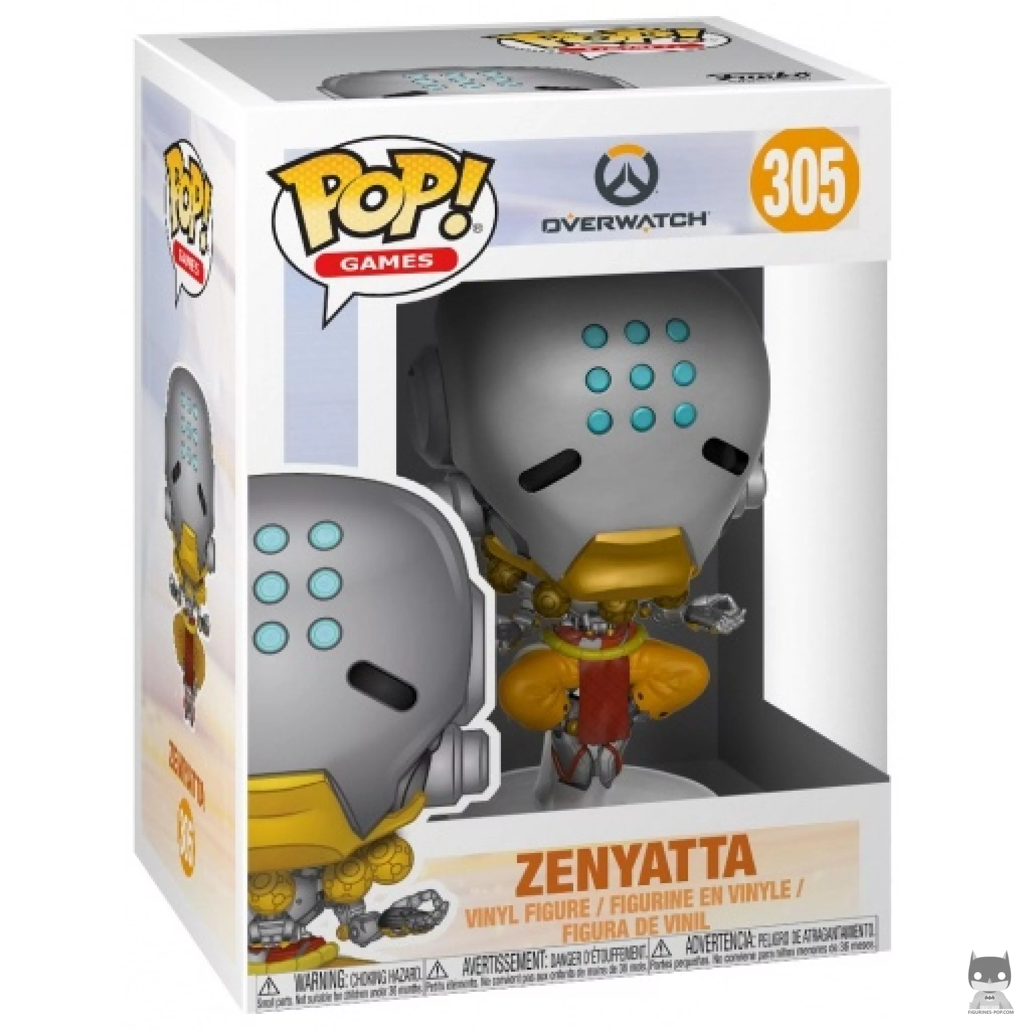 Figura Funko Pop! Zenyatta en su caja