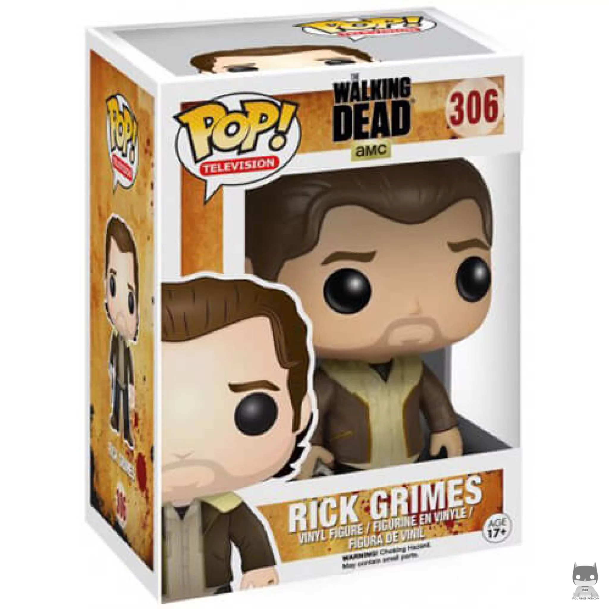 Figura Funko Pop! Rick Grimes en su caja