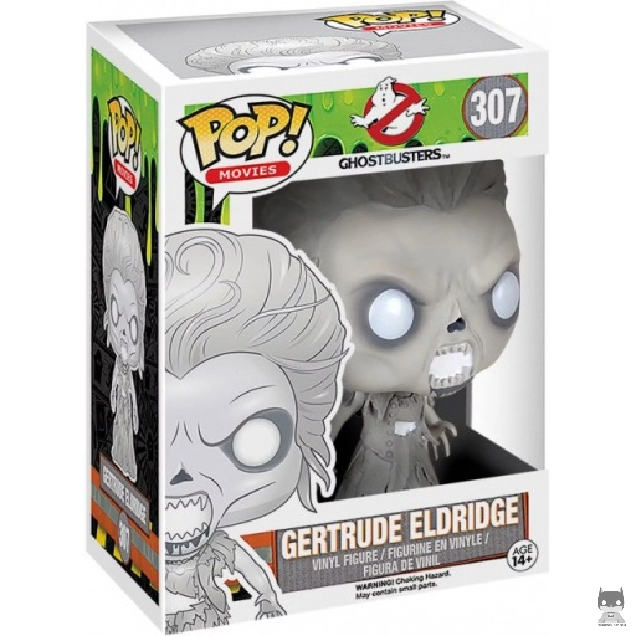 Figura Funko Pop! Gertrude Eldridge en su caja