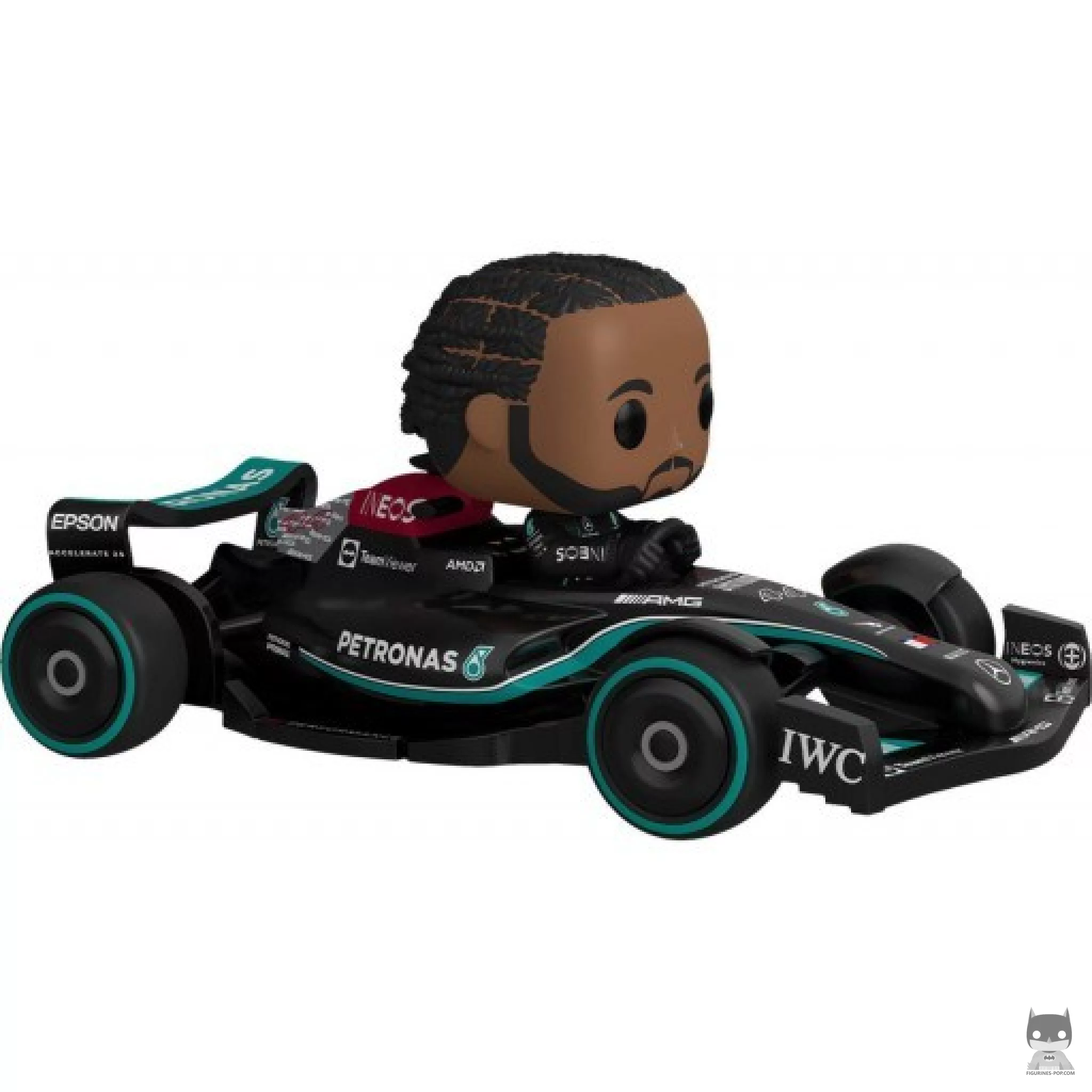 Figura Funko Pop! Lewis Hamilton con el Mercedes AMG F1 (Fórmula 1)