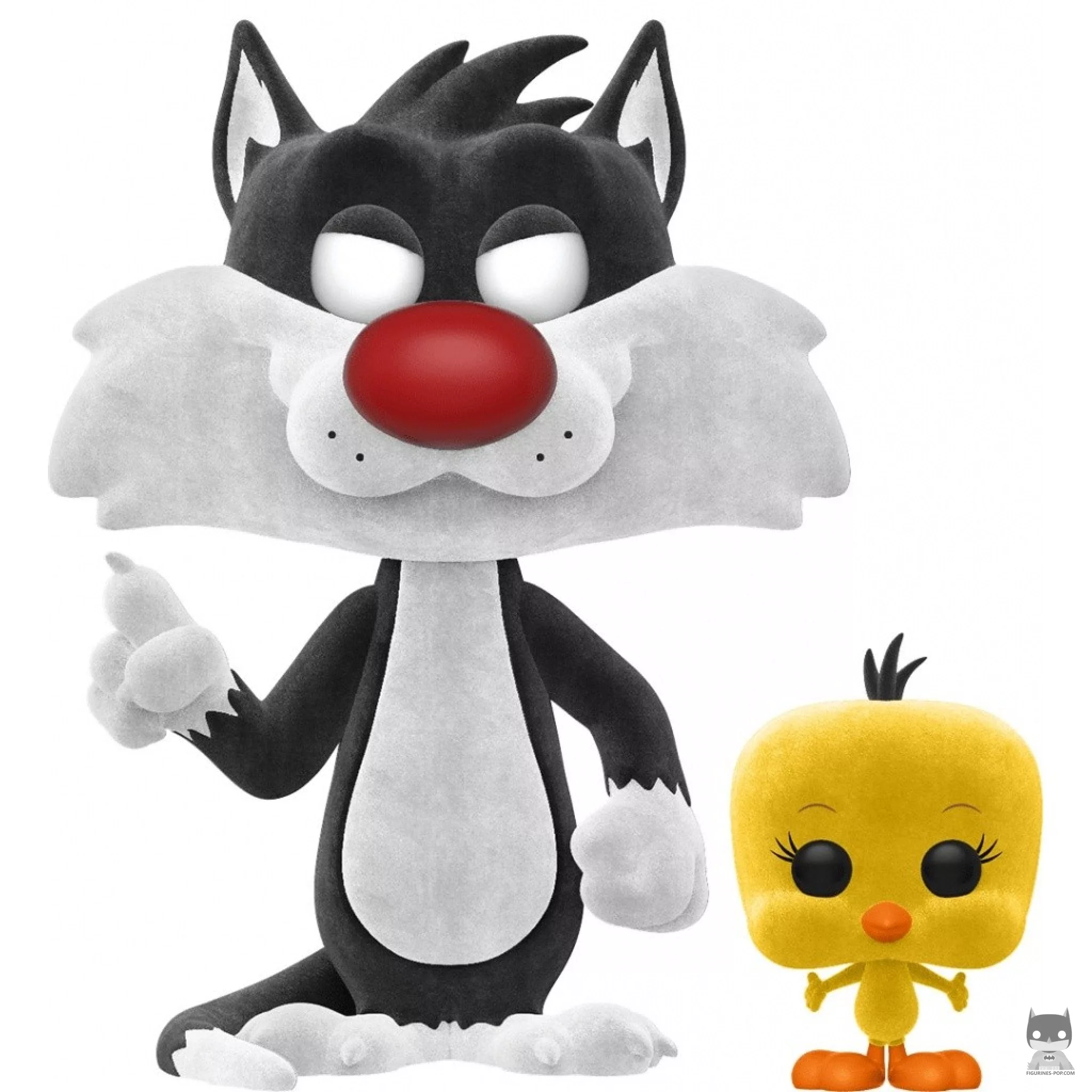 Figura Funko Pop! Silvestre & Piolín (Flocado) (Looney Tunes)