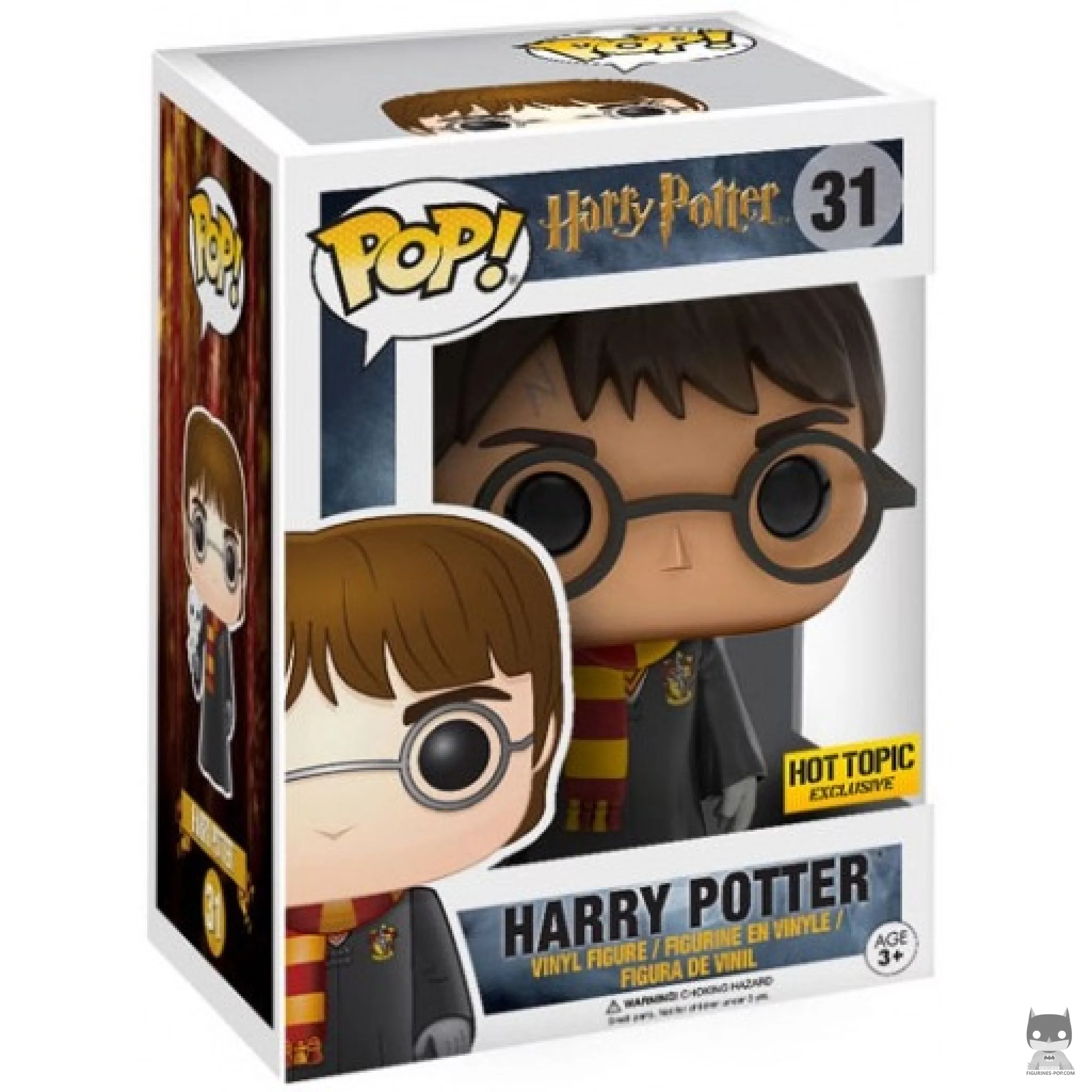Figura Funko Pop! Harry Potter con Hedwig en su caja
