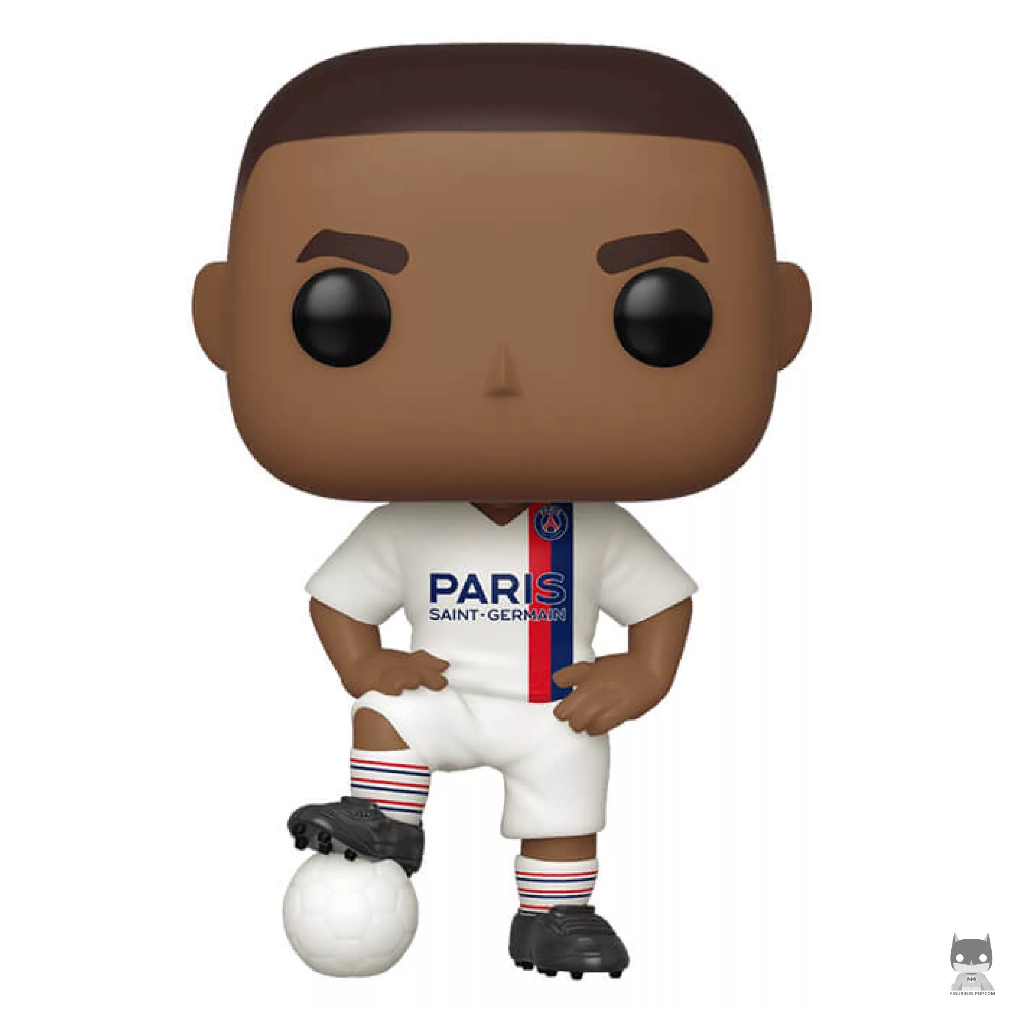 Figura Funko Pop! Kylian Mbappé (Paris Saint-Germain) (Blanco) (Ligue 1 (liga francesa de fútbol))