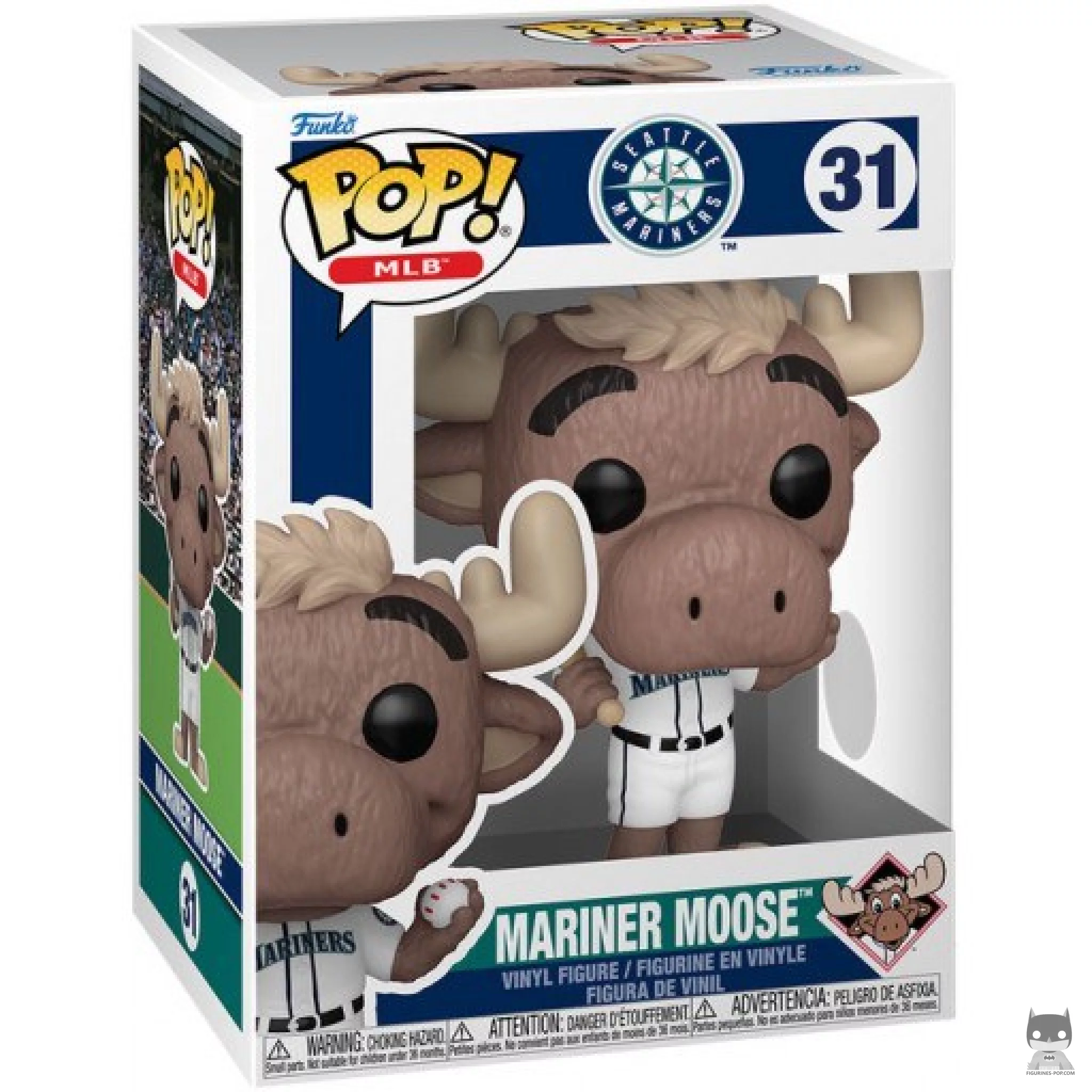 Figura Funko Pop! Mariner Moose en su caja