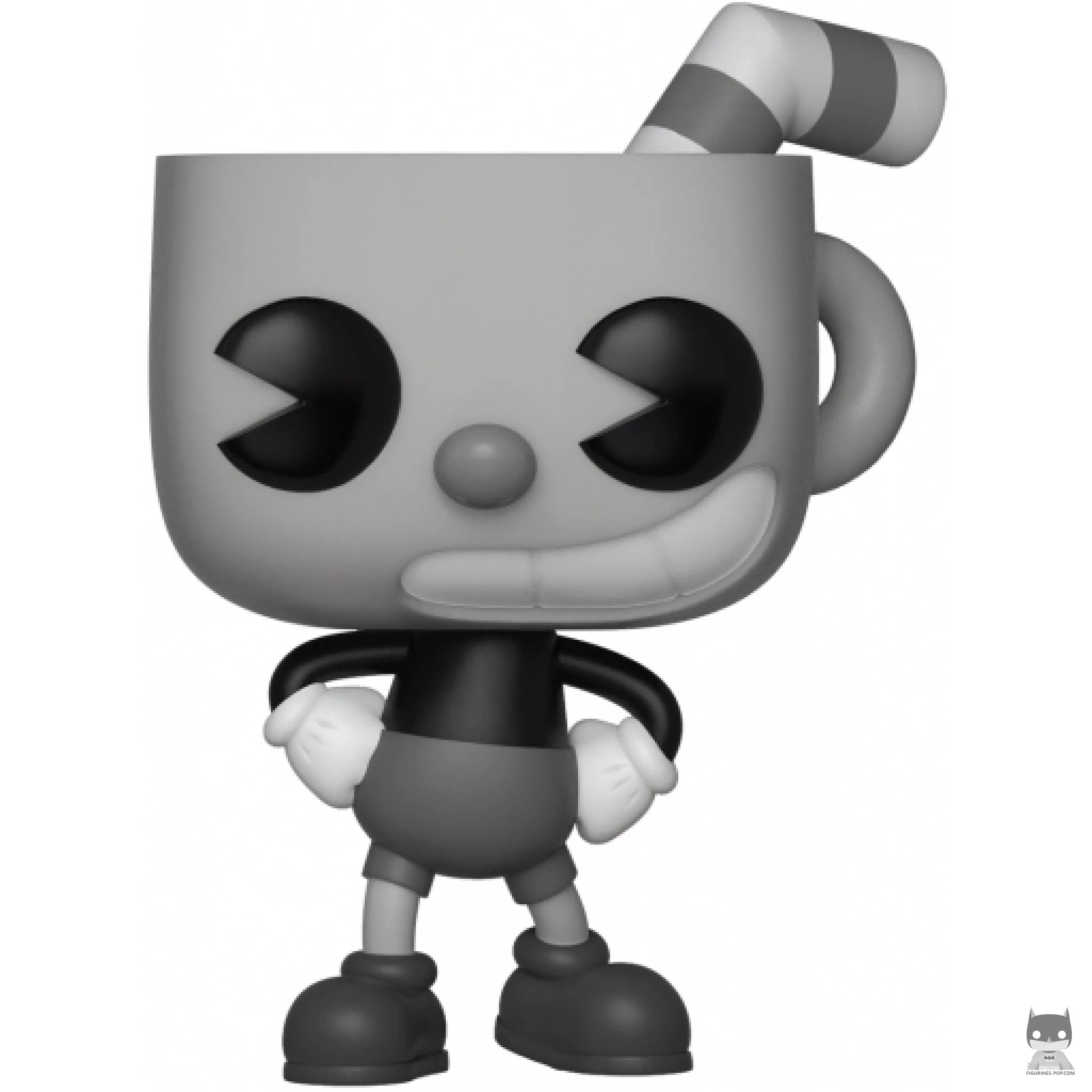 Figura Funko Pop! Cuphead (Blanco y negro) (Chase) (Cuphead)