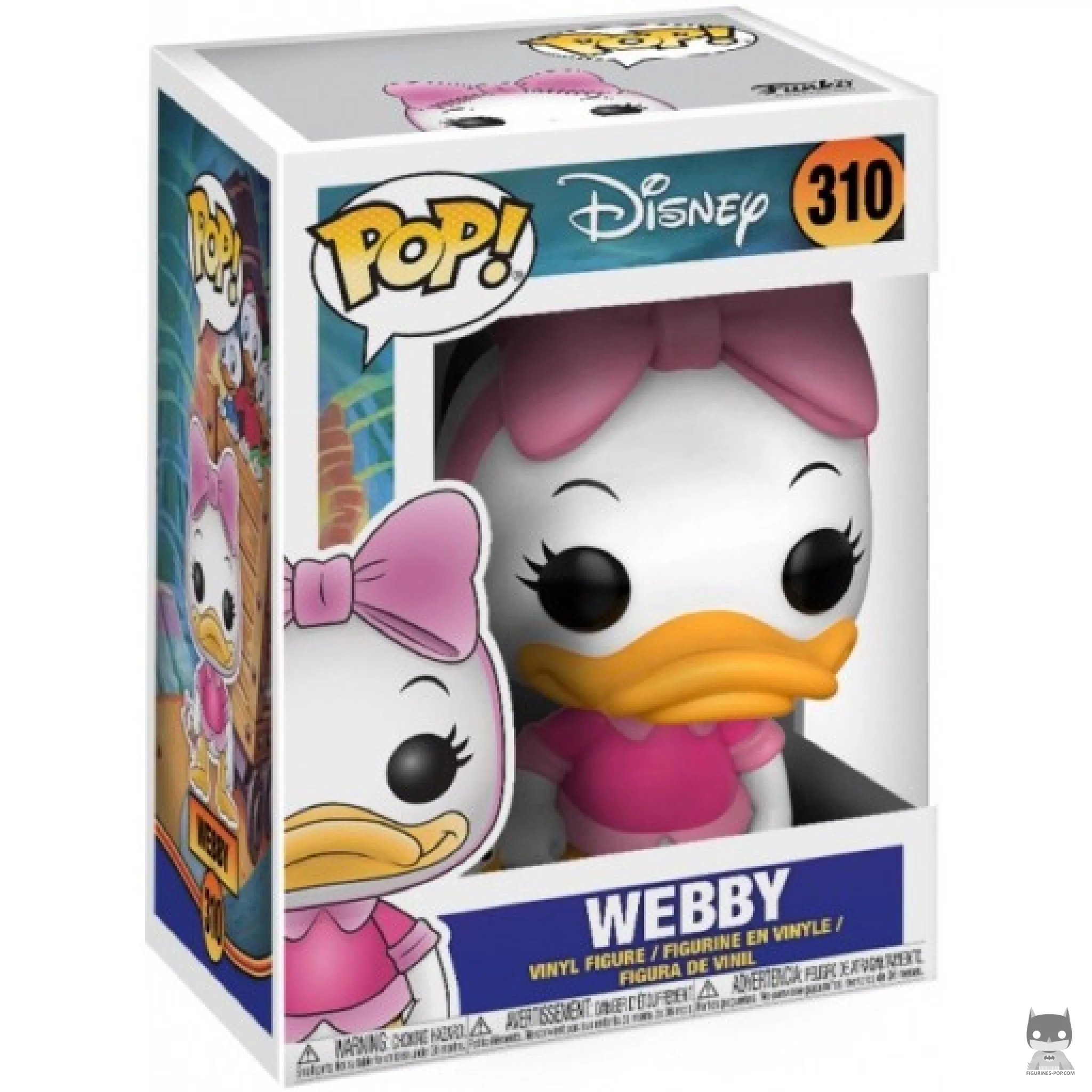 Figura Funko Pop! Webby en su caja