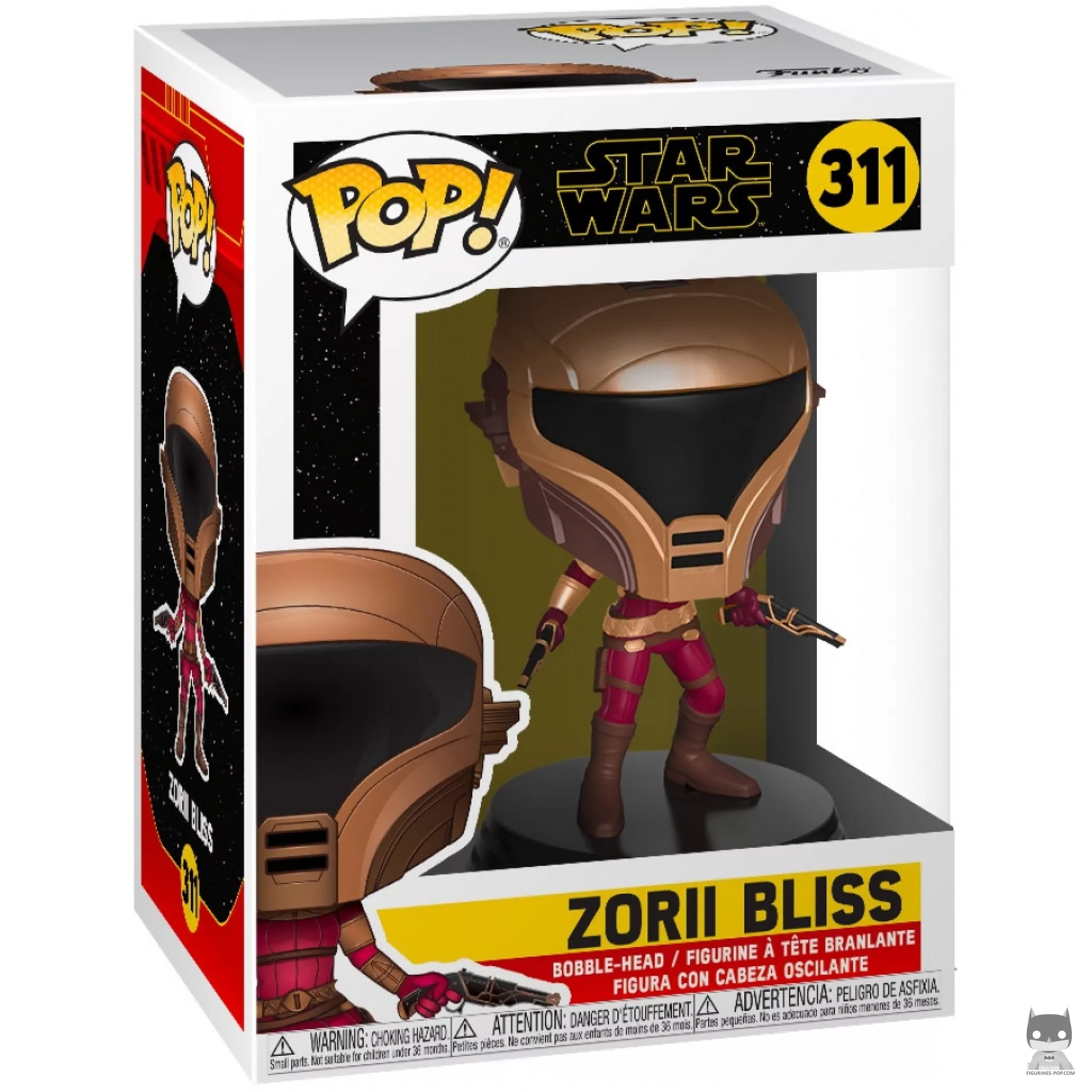 Figura Funko Pop! Zorii Bliss en su caja
