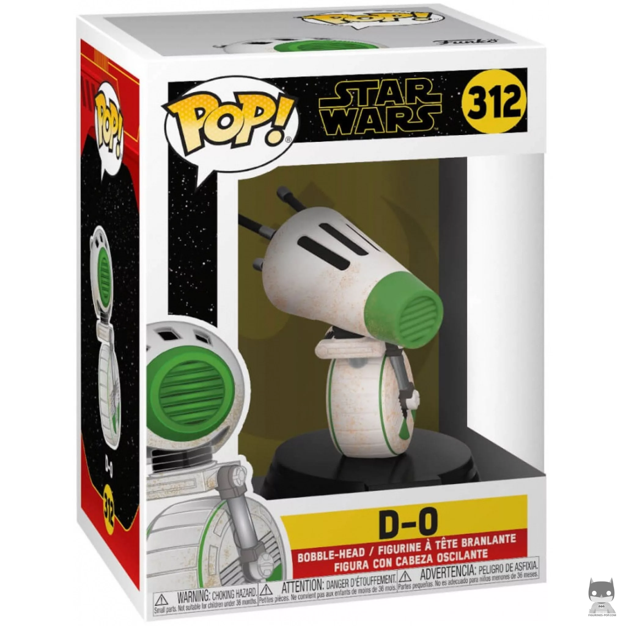 Figura Funko Pop! D-O en su caja