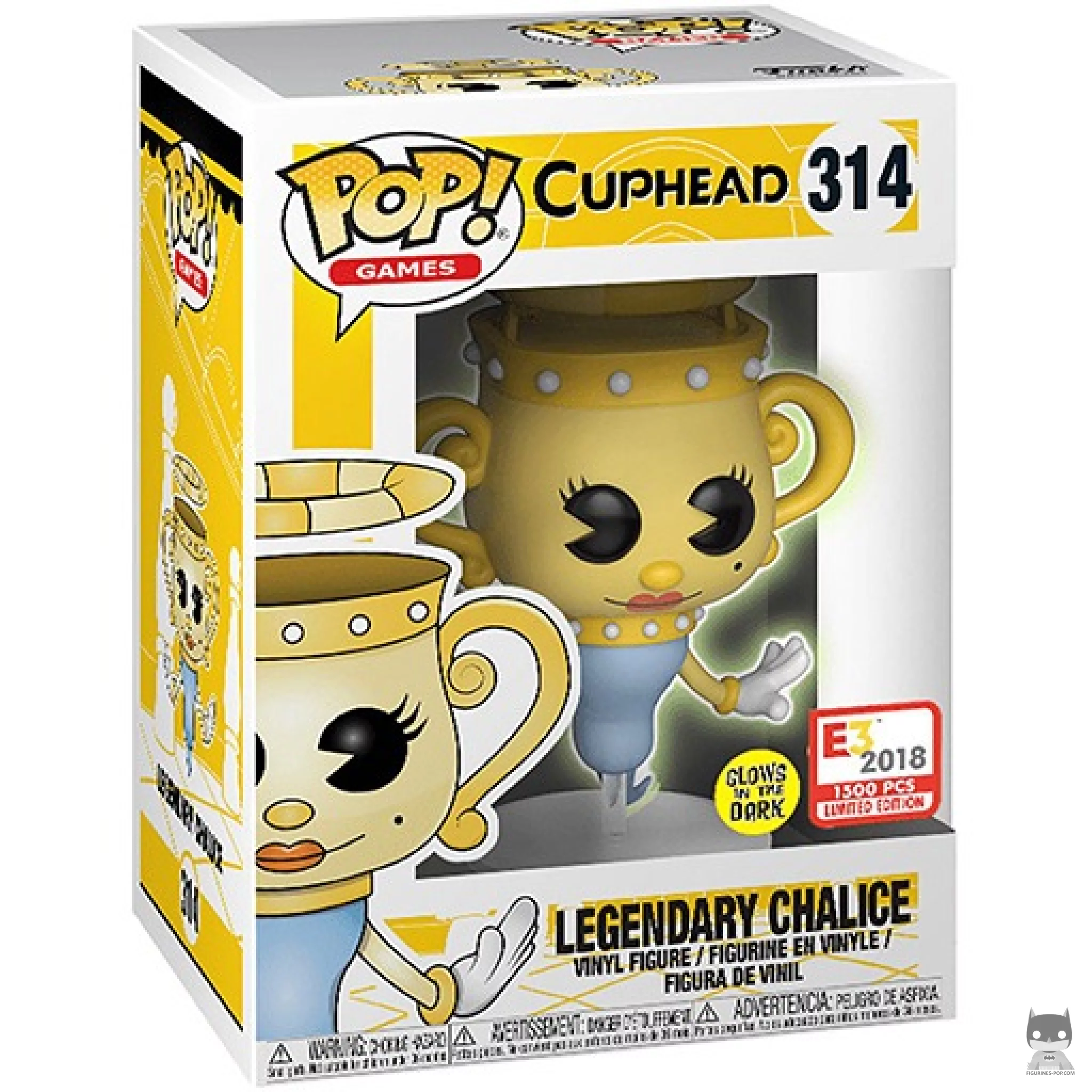 Figura Funko Pop! Legendary Chalice en su caja