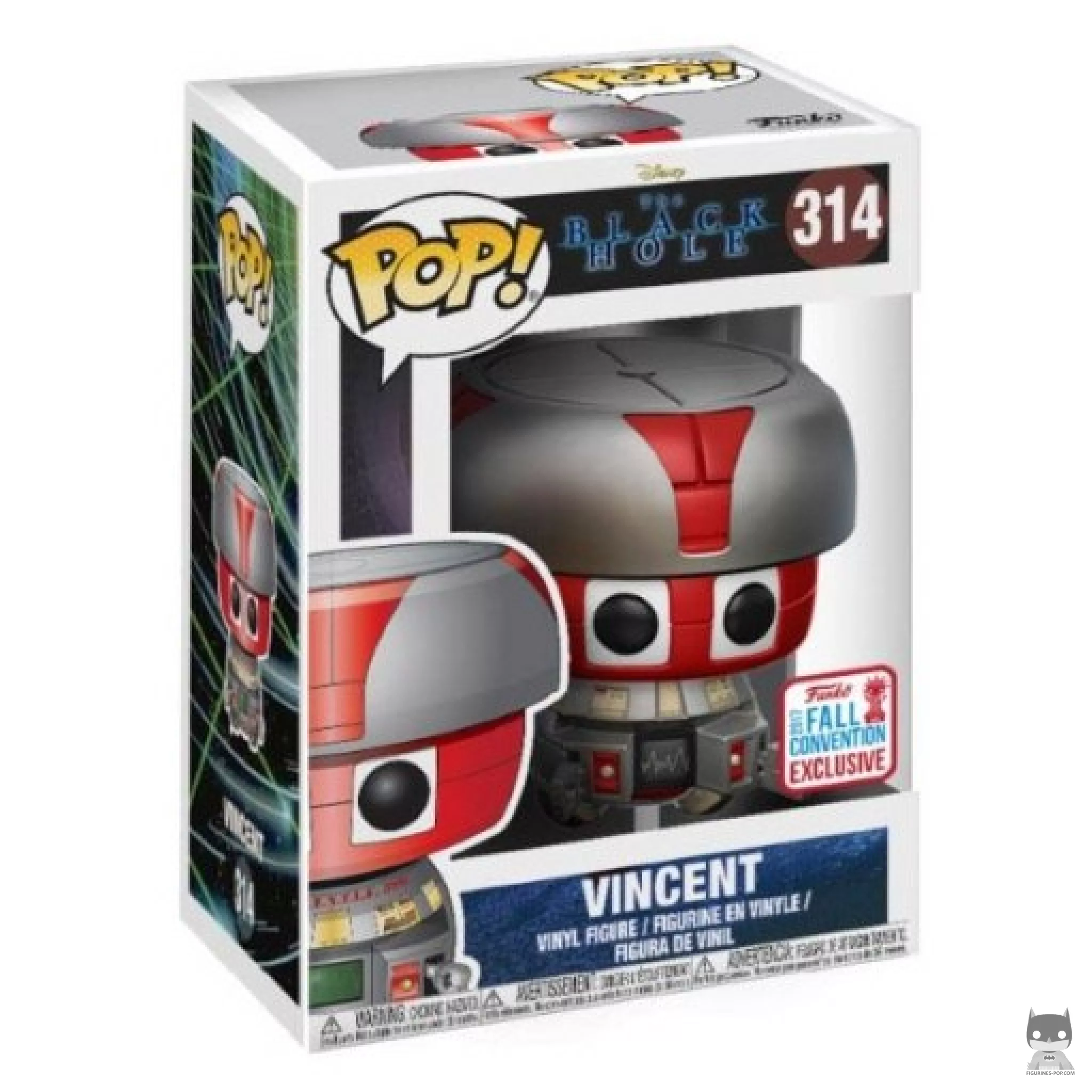Figura Funko Pop! V.I.N.CENT en su caja