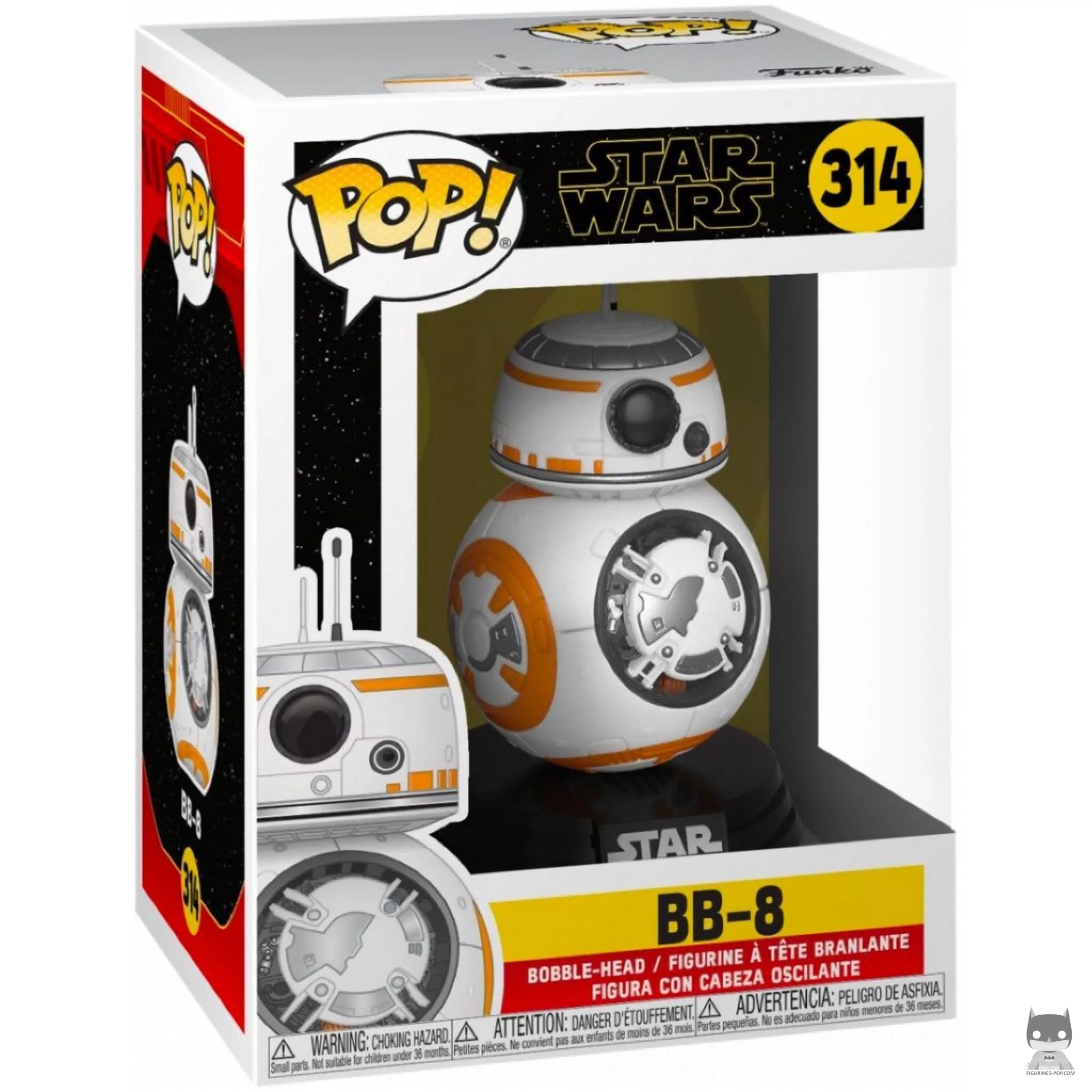 Figura Funko Pop! BB-8 en su caja