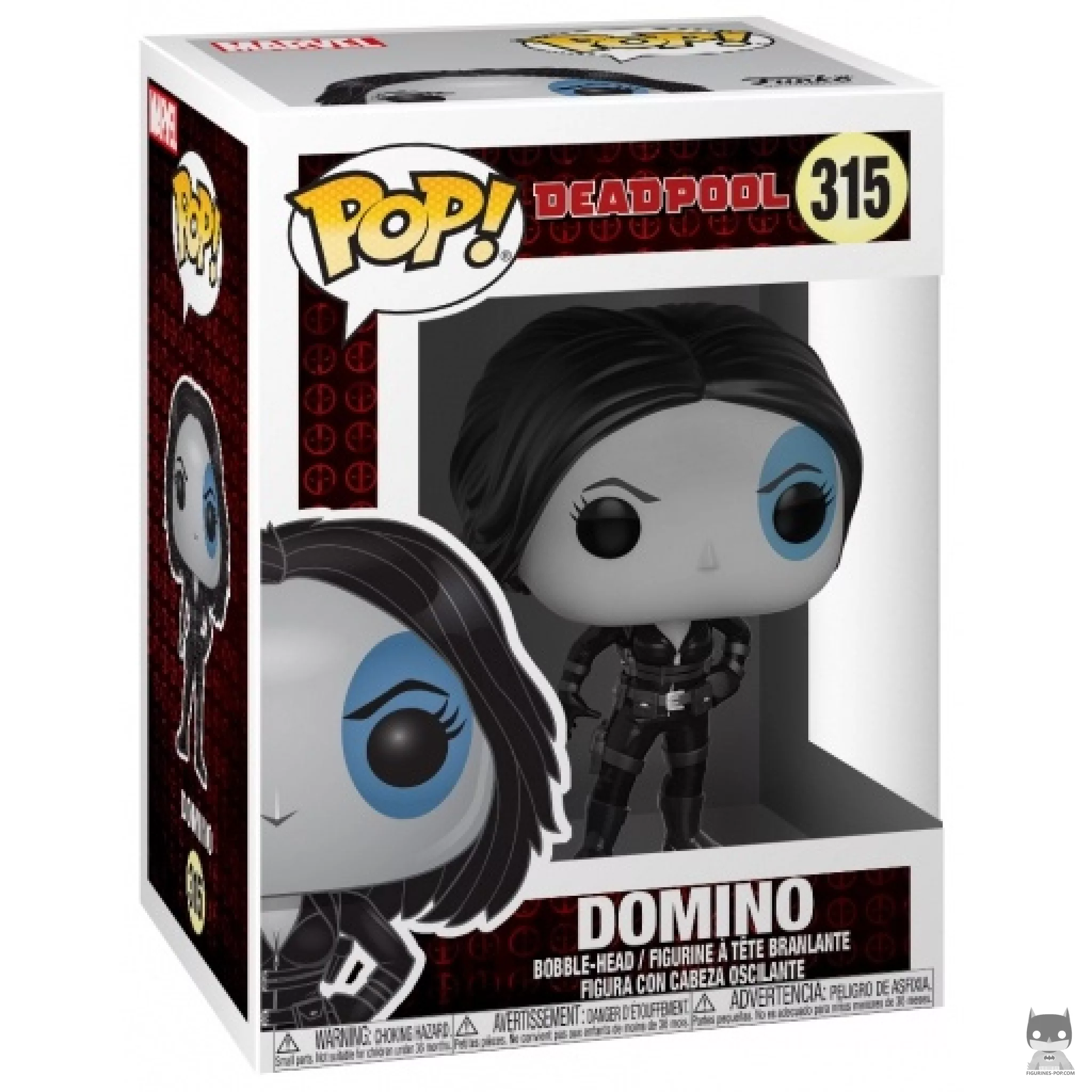 Figura Funko Pop! Domino en su caja