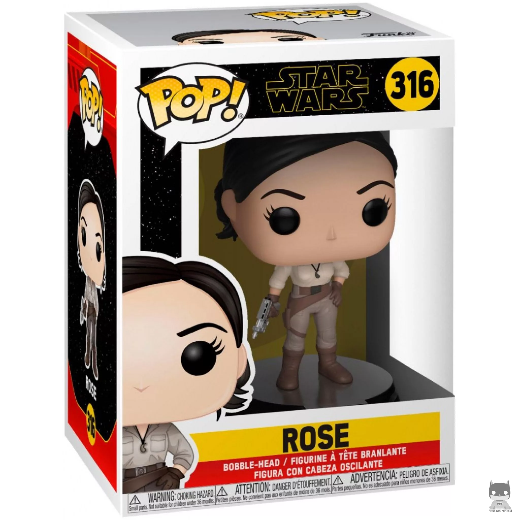 Figura Funko Pop! Rose en su caja