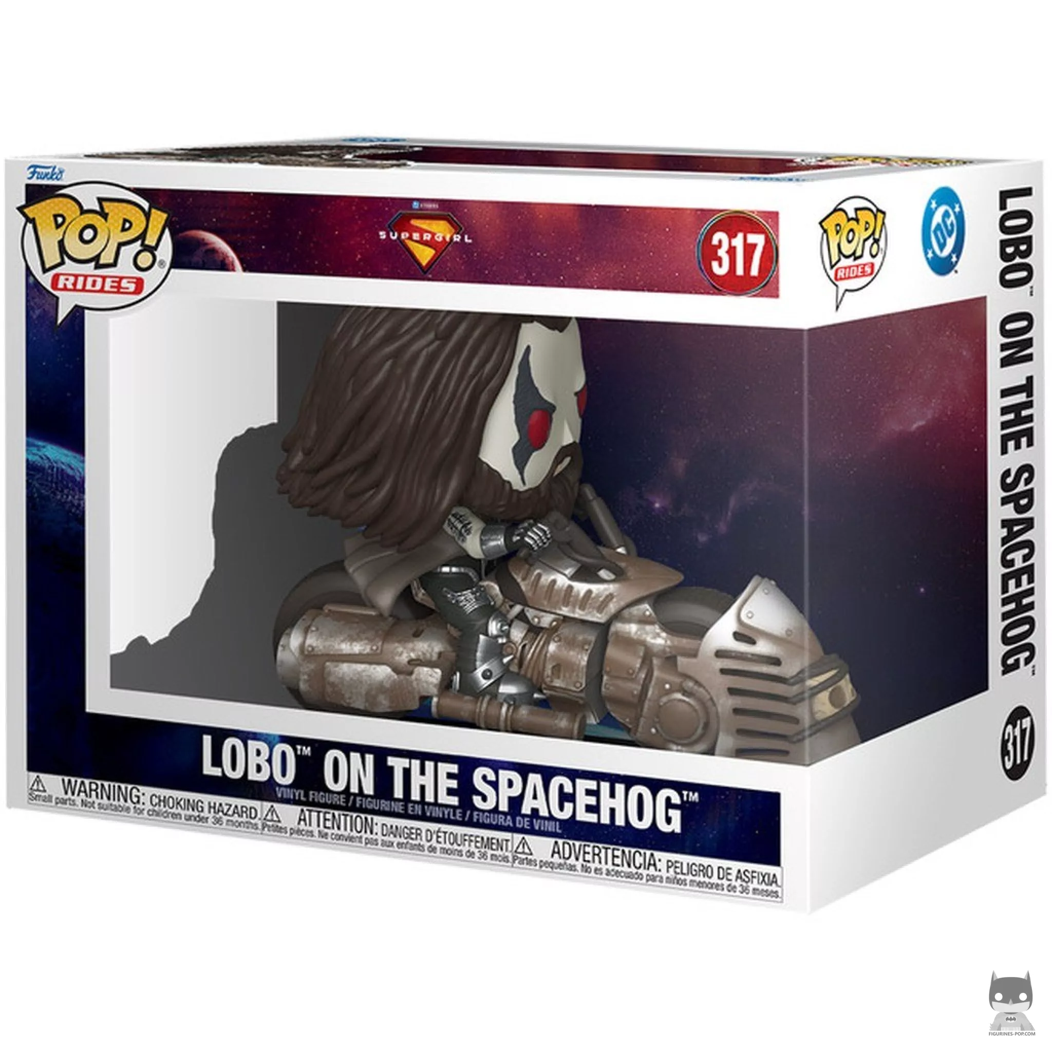 Figura Funko Pop! Lobo en la Spacehog en su caja