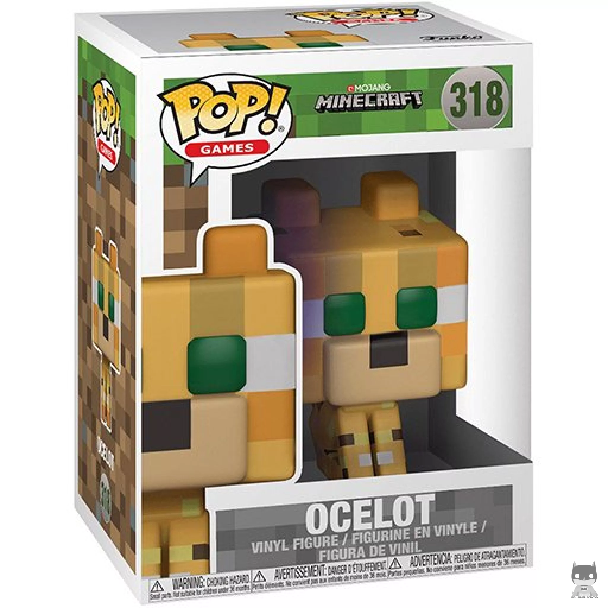 Figura Funko Pop! Ocelot en su caja