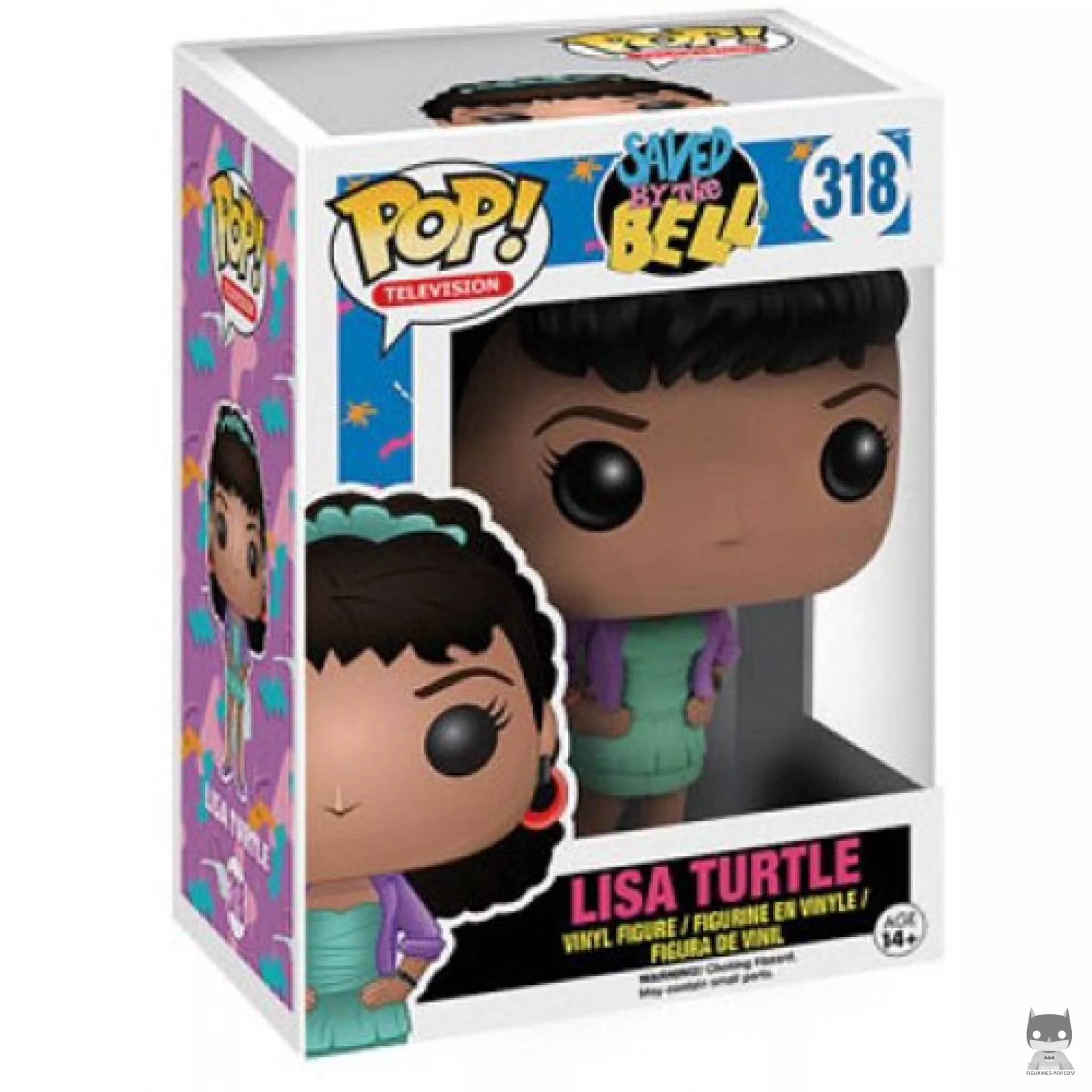 Figura Funko Pop! Lisa Turtle en su caja