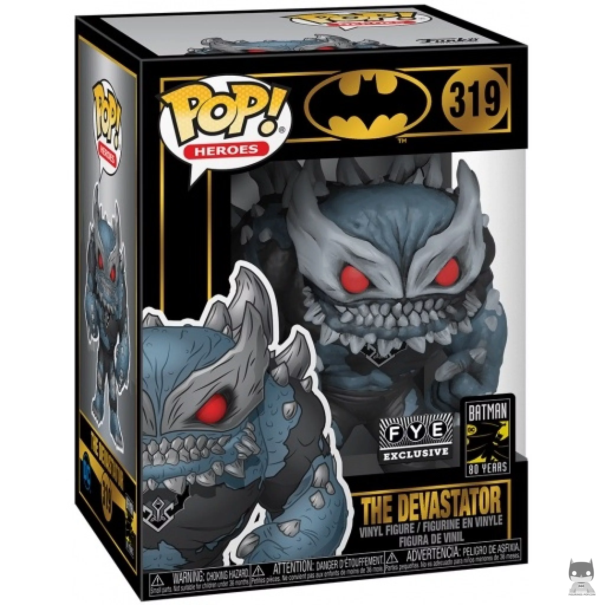 Figura Funko Pop! El Devastador en su caja
