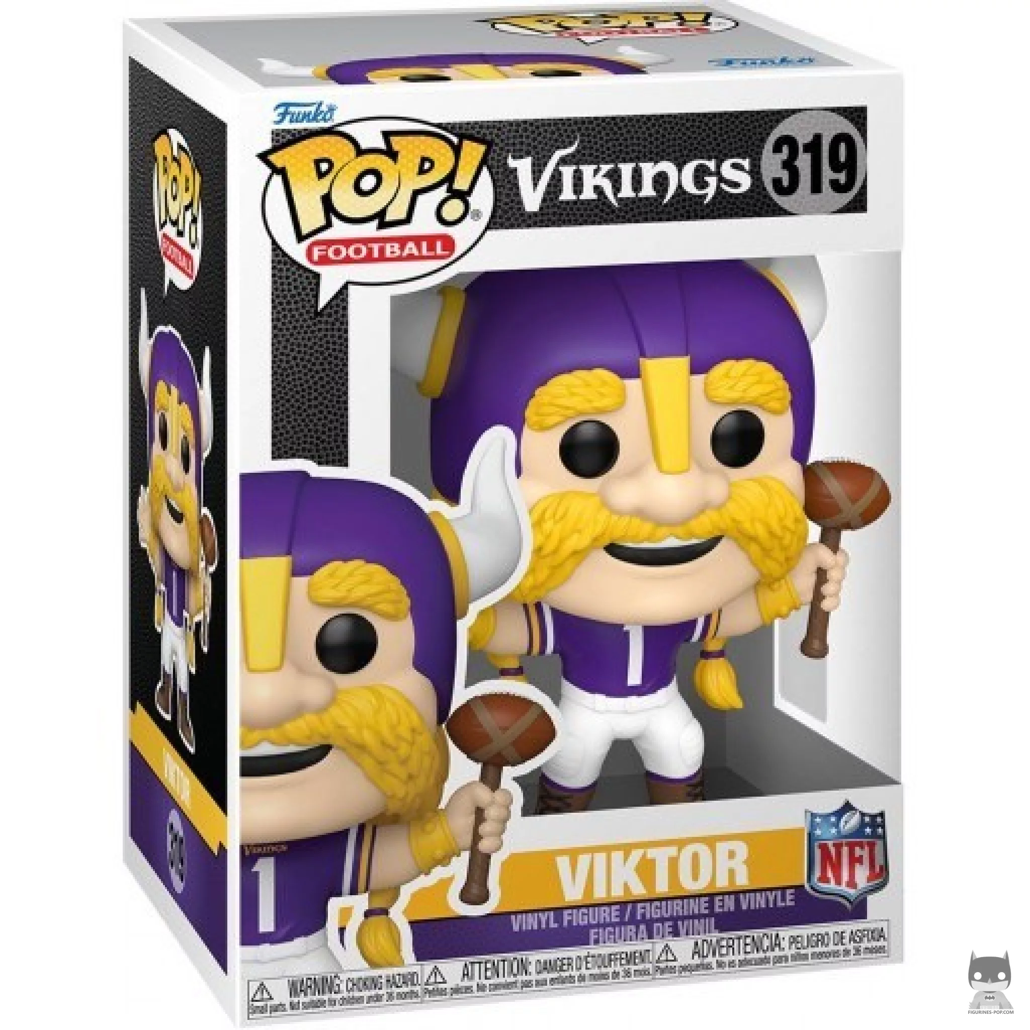 Figura Funko Pop! Viktor (Vikings) en su caja