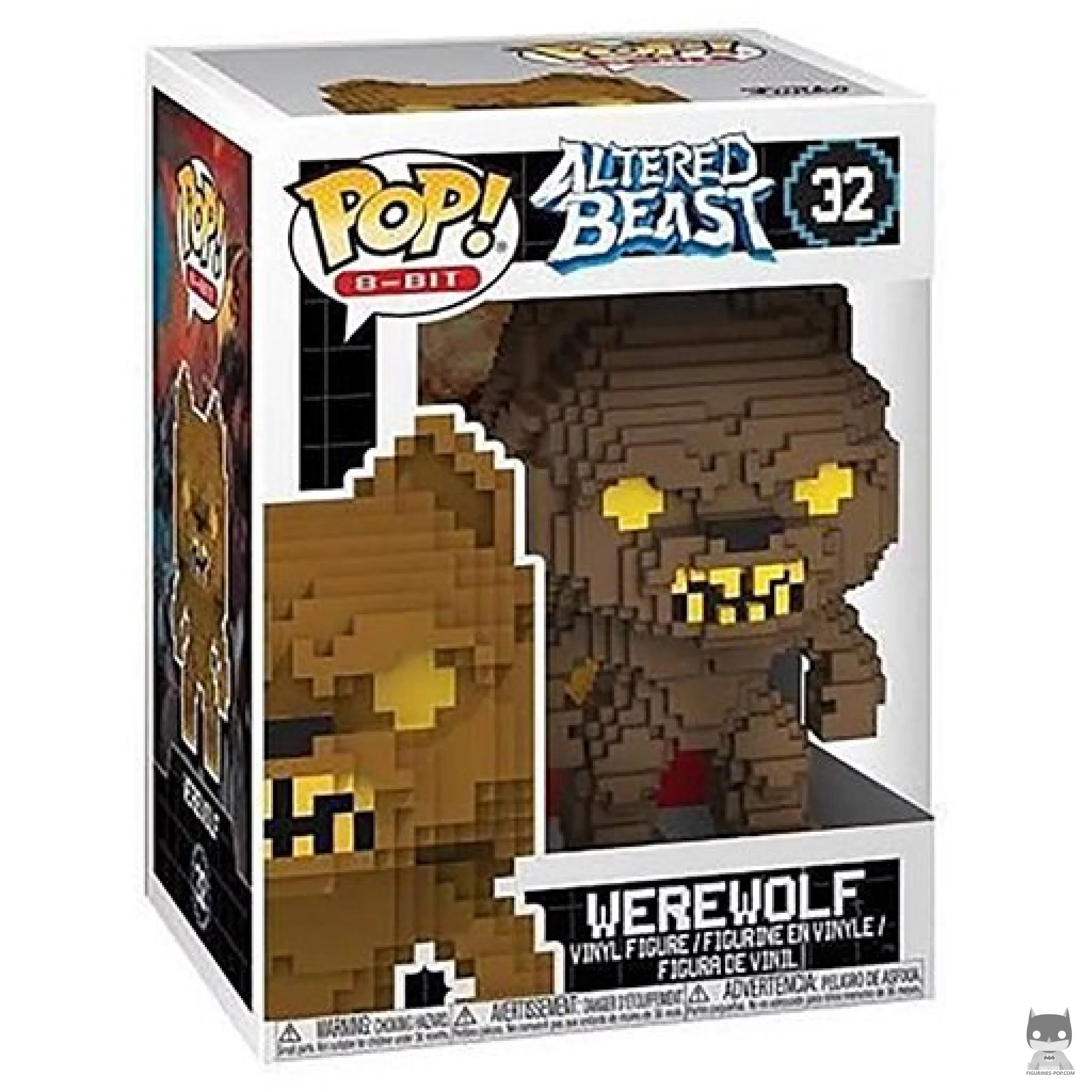 Figura Funko Pop! Hombre lobo en su caja