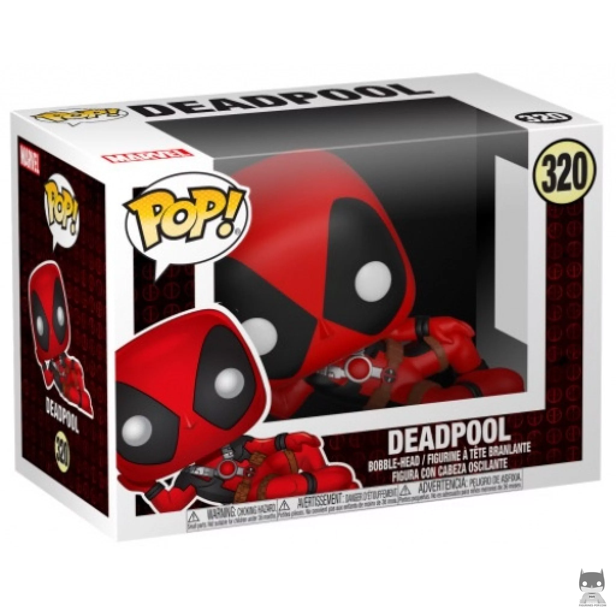 Figura Funko Pop! Deadpool informal en su caja