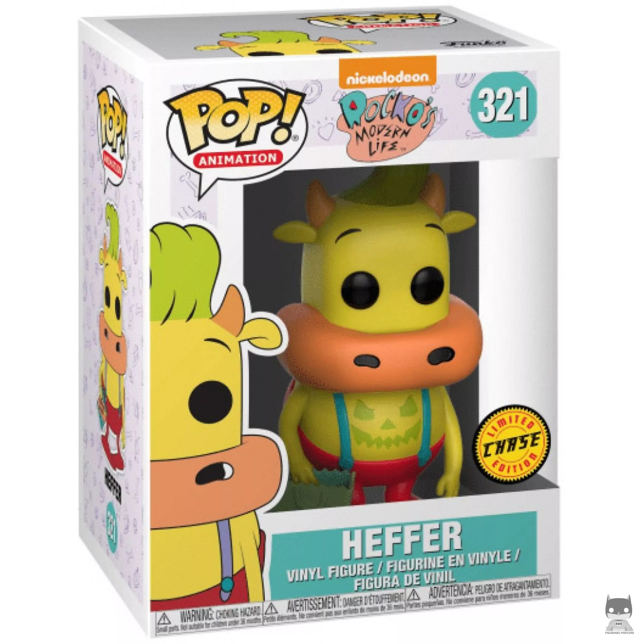 Figura Funko Pop! Heffer (Chase) en su caja