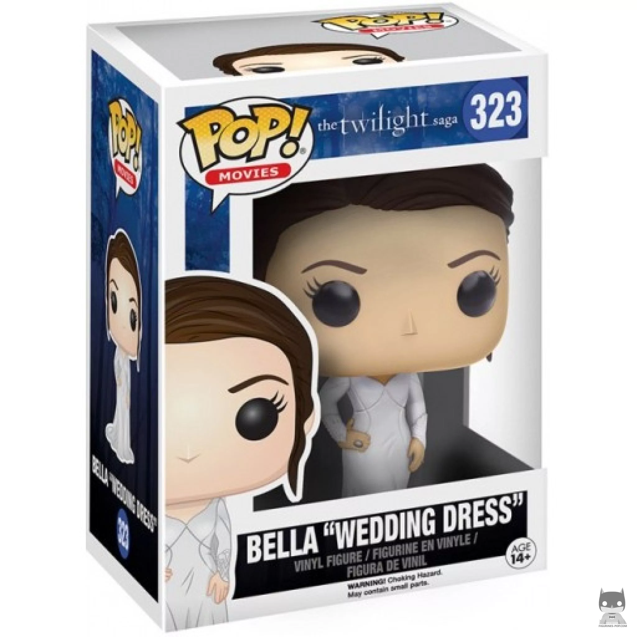 Figura Funko Pop! Bella Swan con vestido de novia en su caja