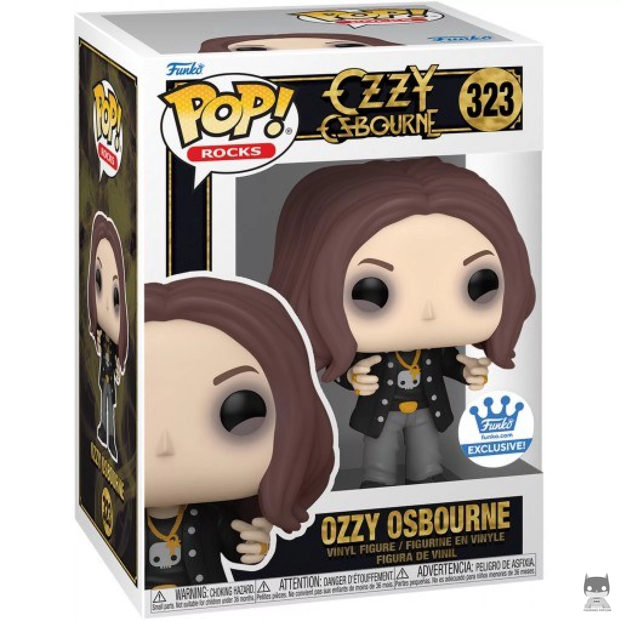 Figura Funko Pop! Ozzy Osbourne en su caja