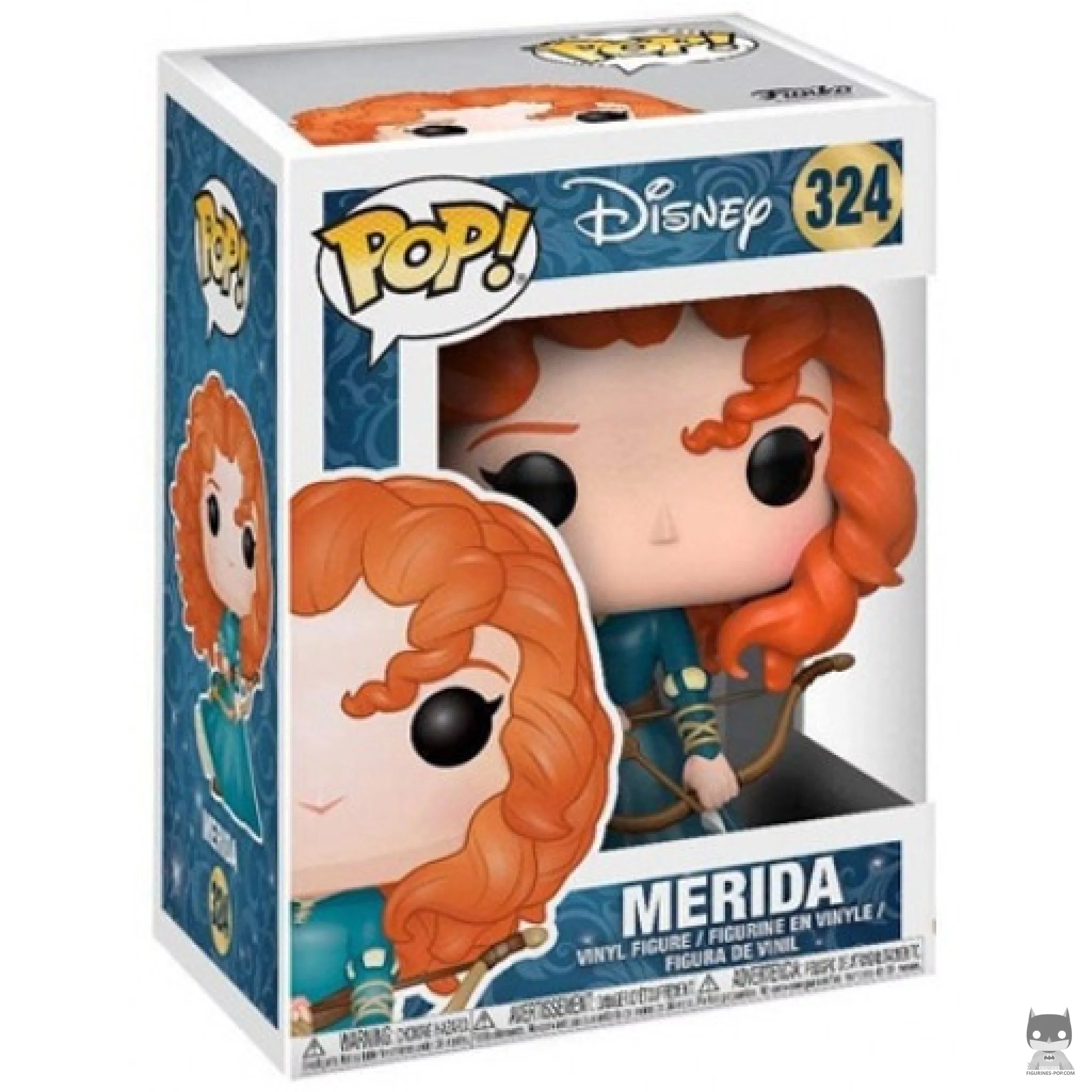 Figura Funko Pop! Mérida en su caja