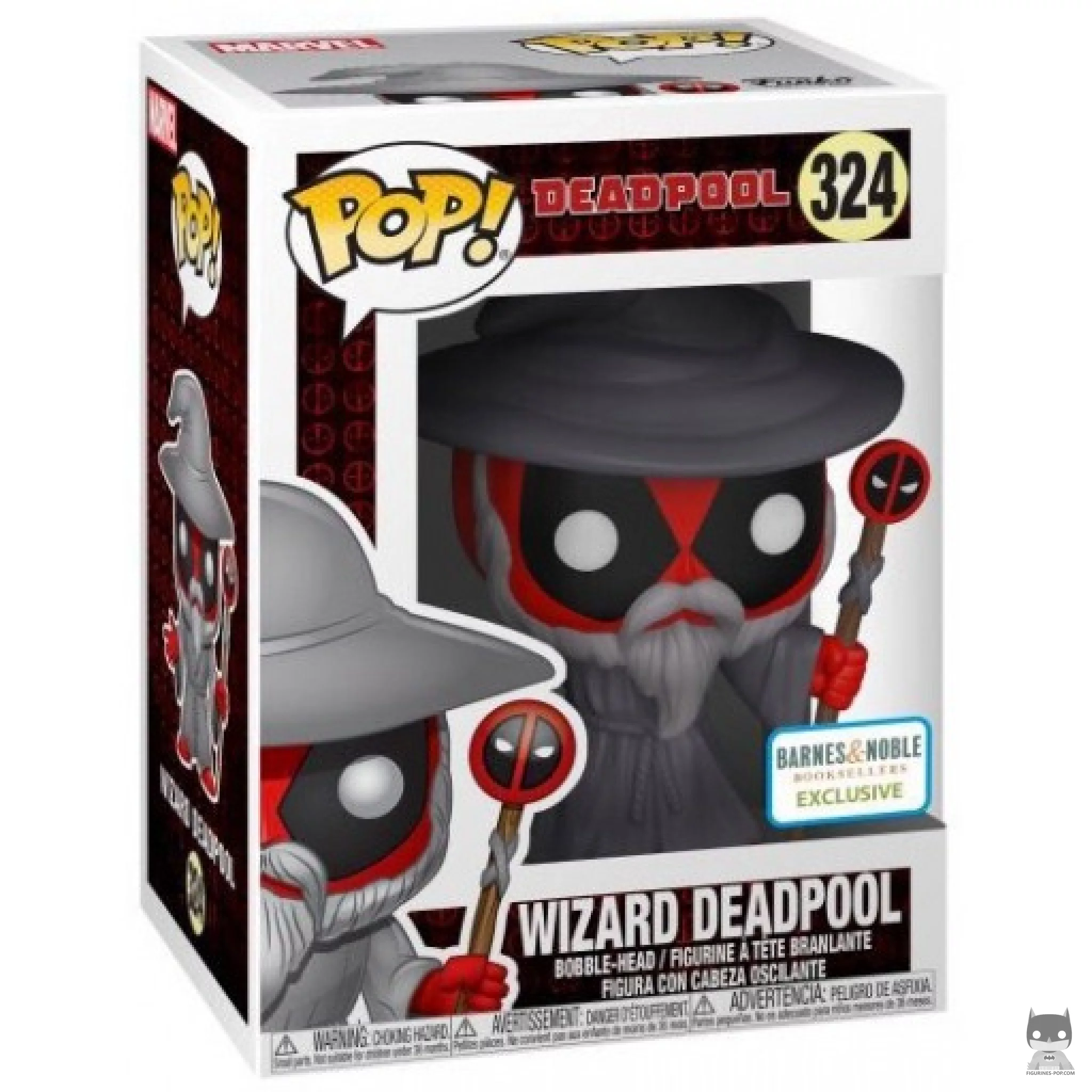 Figura Funko Pop! Deadpool mago en su caja