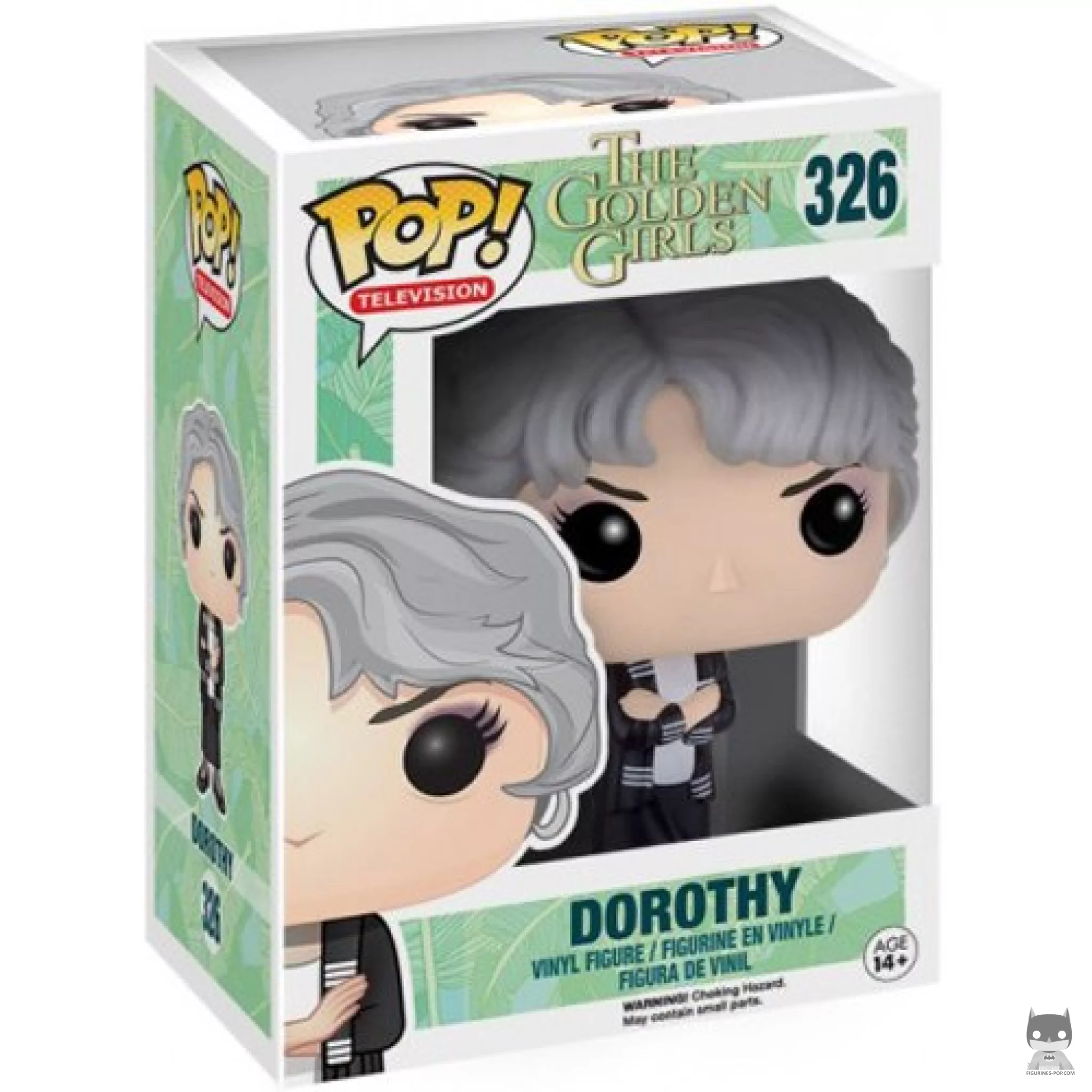 Figura Funko Pop! Dorothy Zbornak en su caja