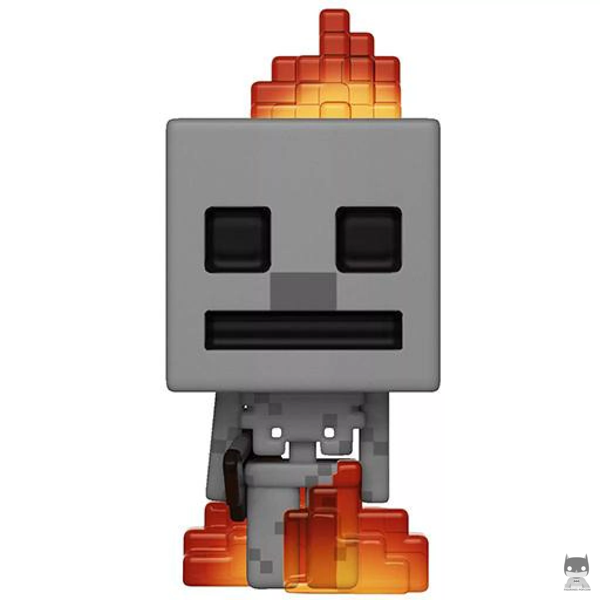 Figura Funko Pop! Esqueleto en llamas (Minecraft)