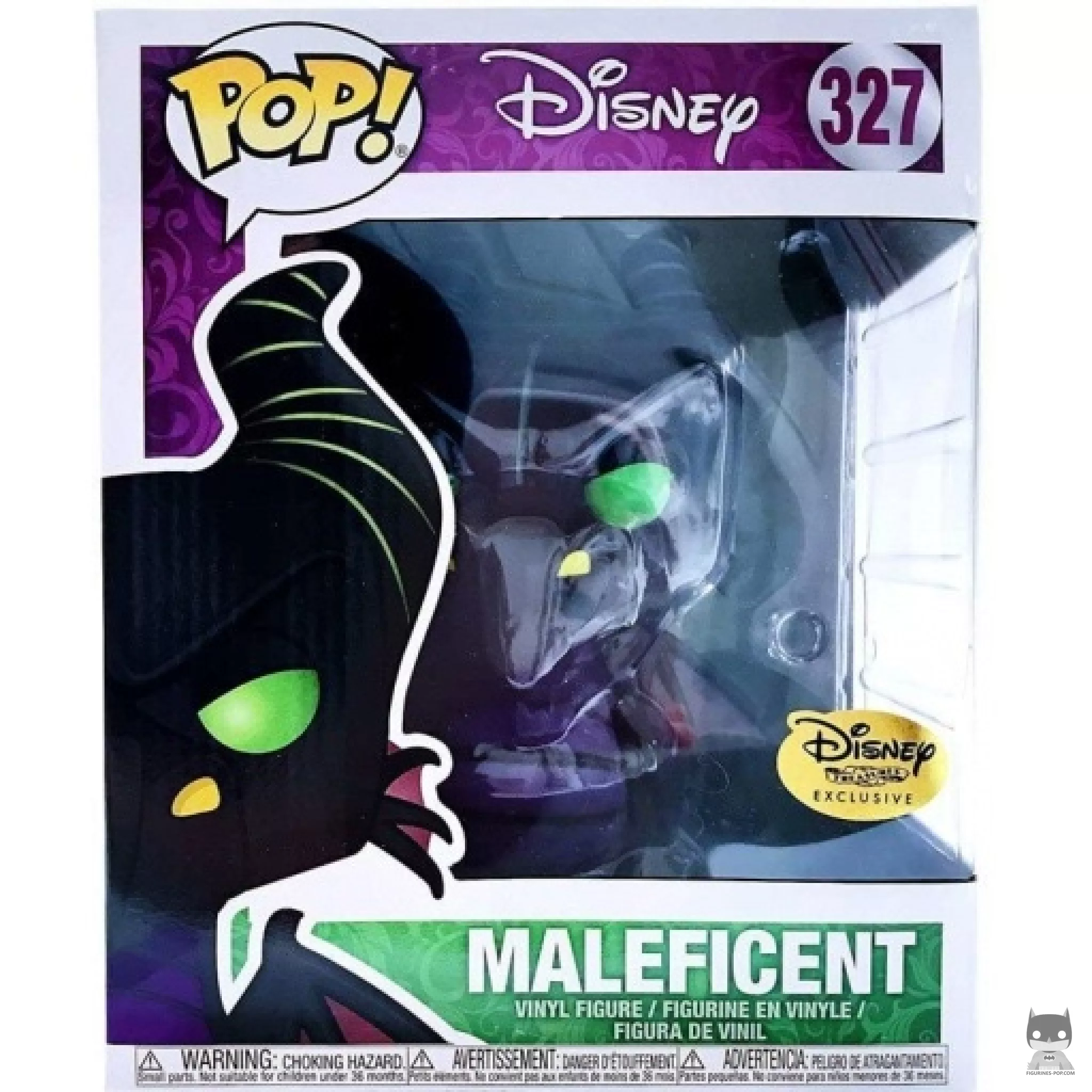 Figura Funko Pop! Maléfica dragón (Supersized) en su caja