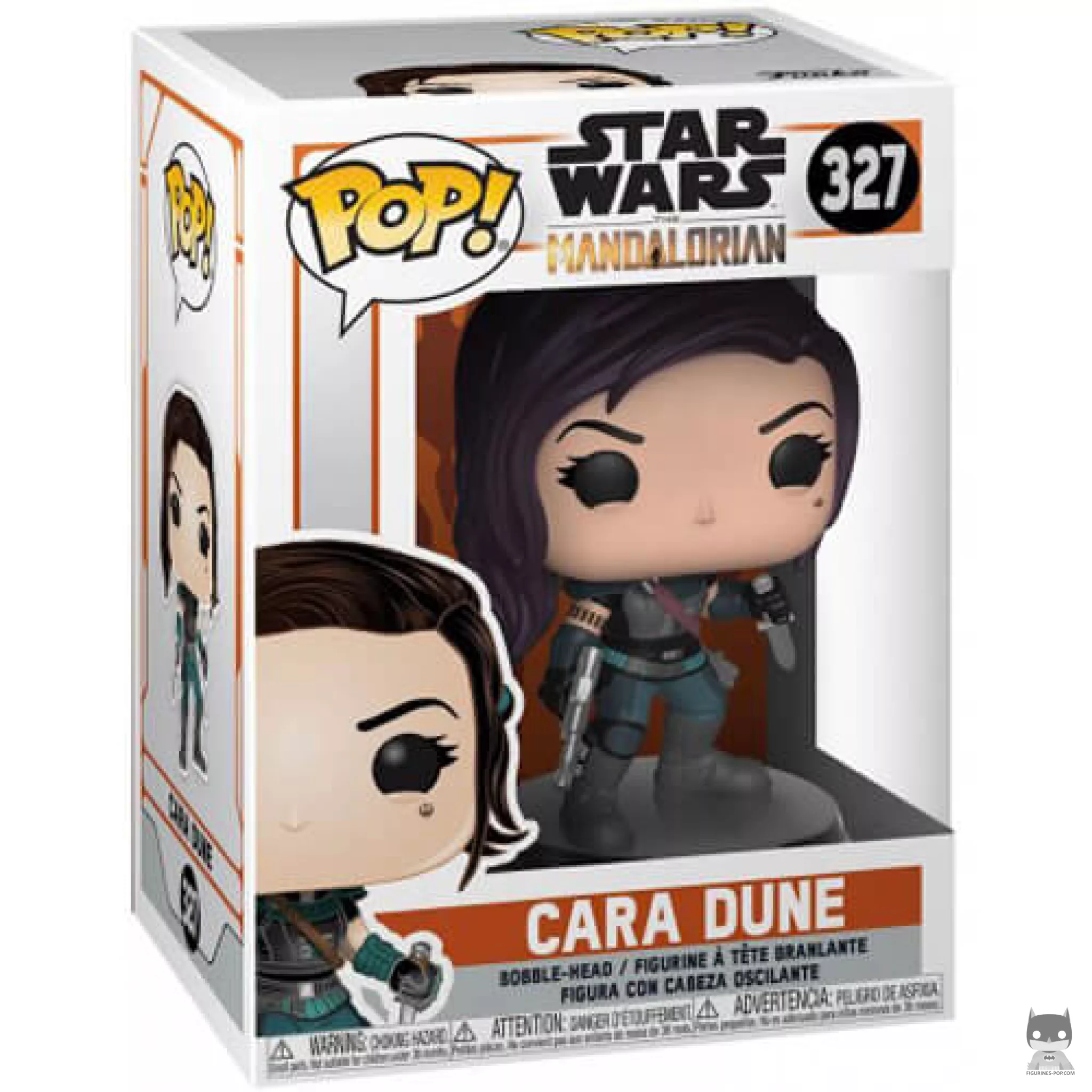 Figura Funko Pop! Cara Dune en su caja