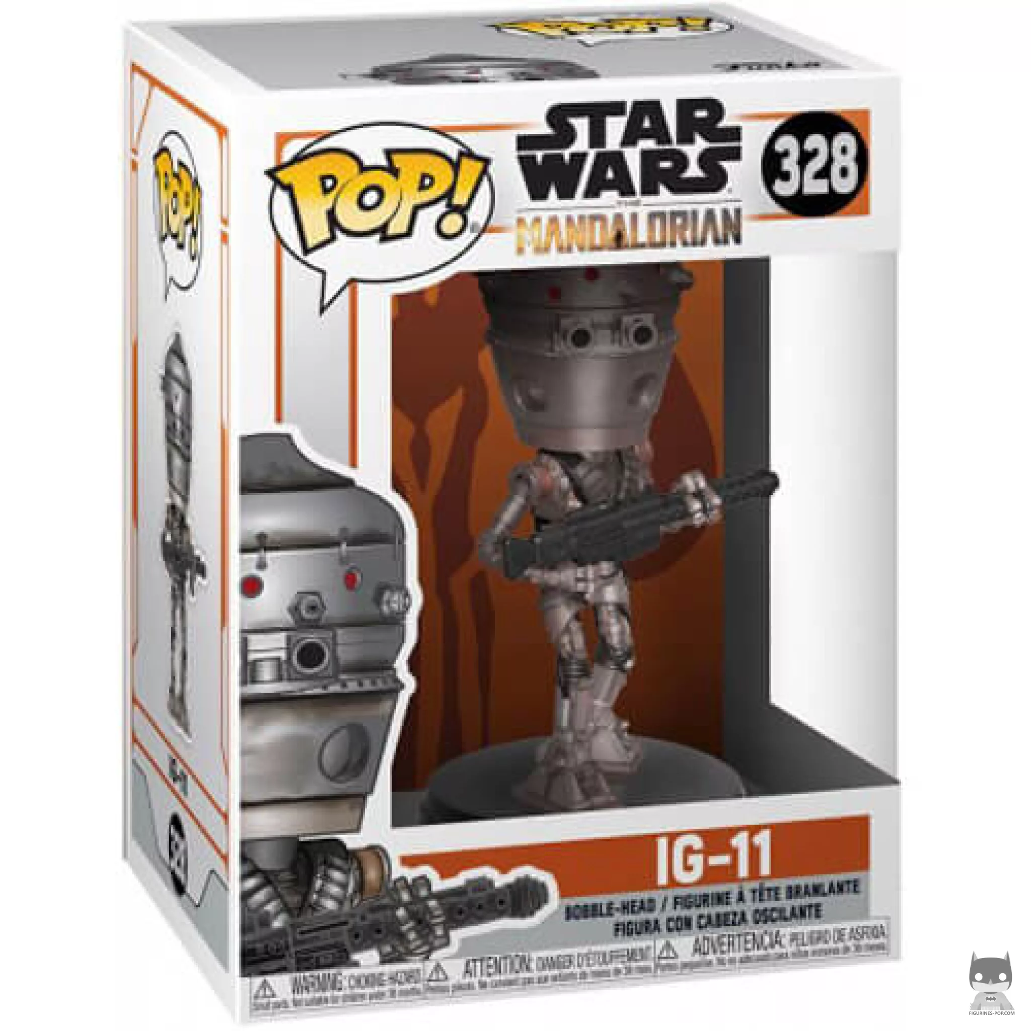 Figura Funko Pop! IG-11 en su caja