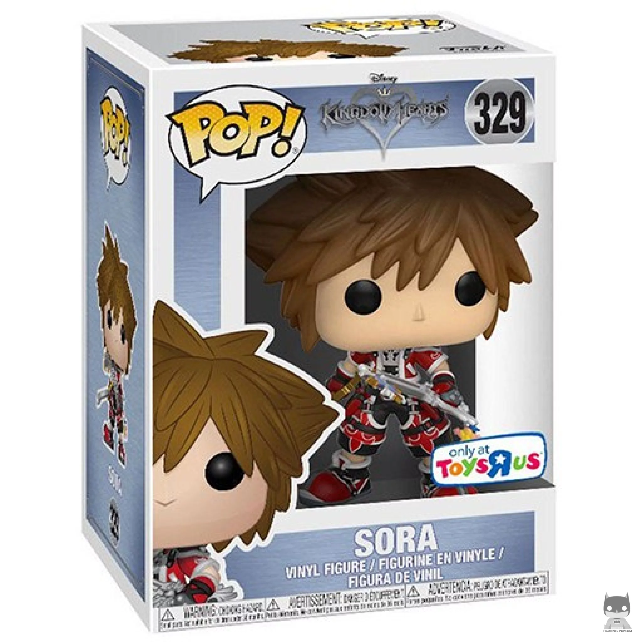 Figura Funko Pop! Sora (Forma Valor) en su caja