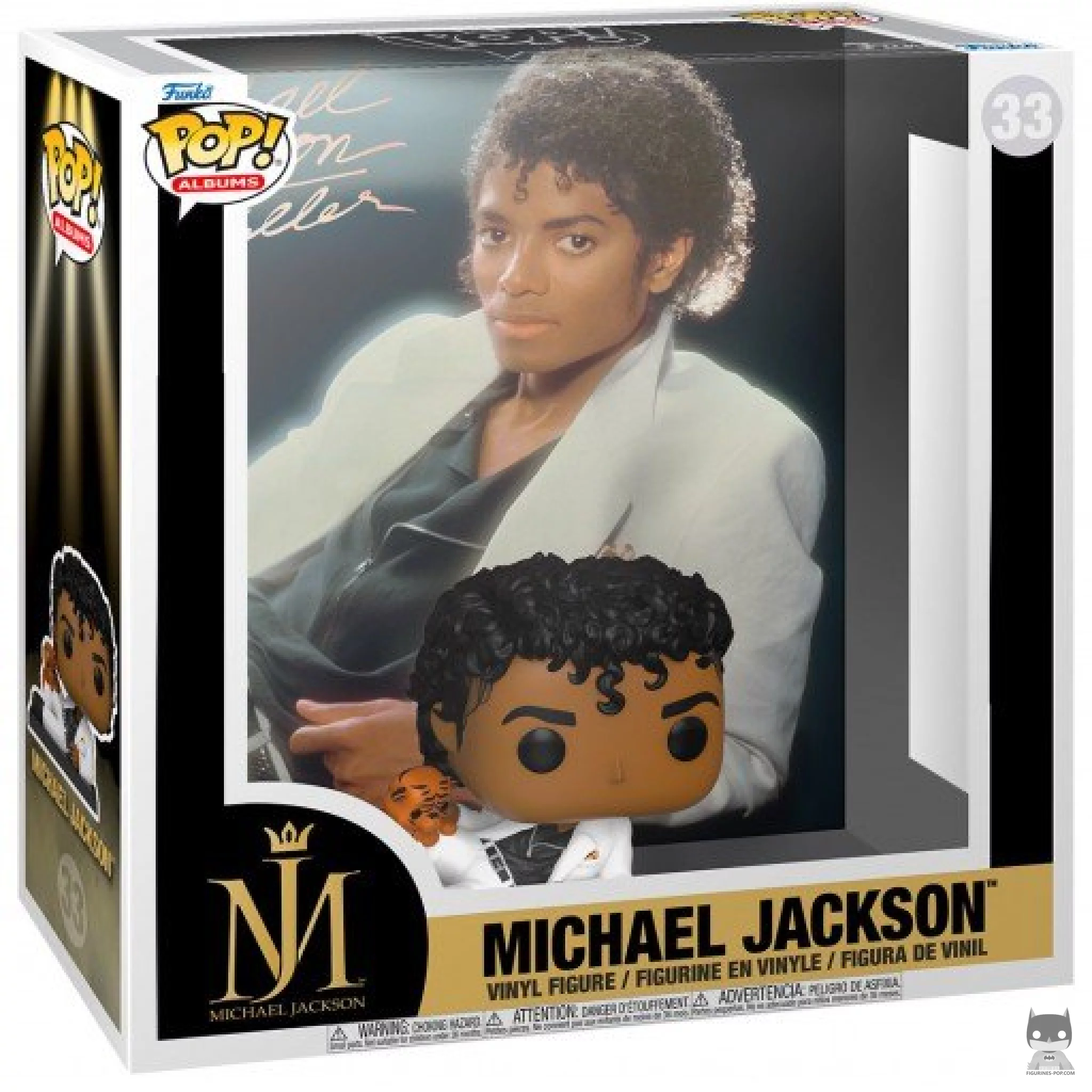 Figura Funko Pop! Michael Jackson: Thriller en su caja