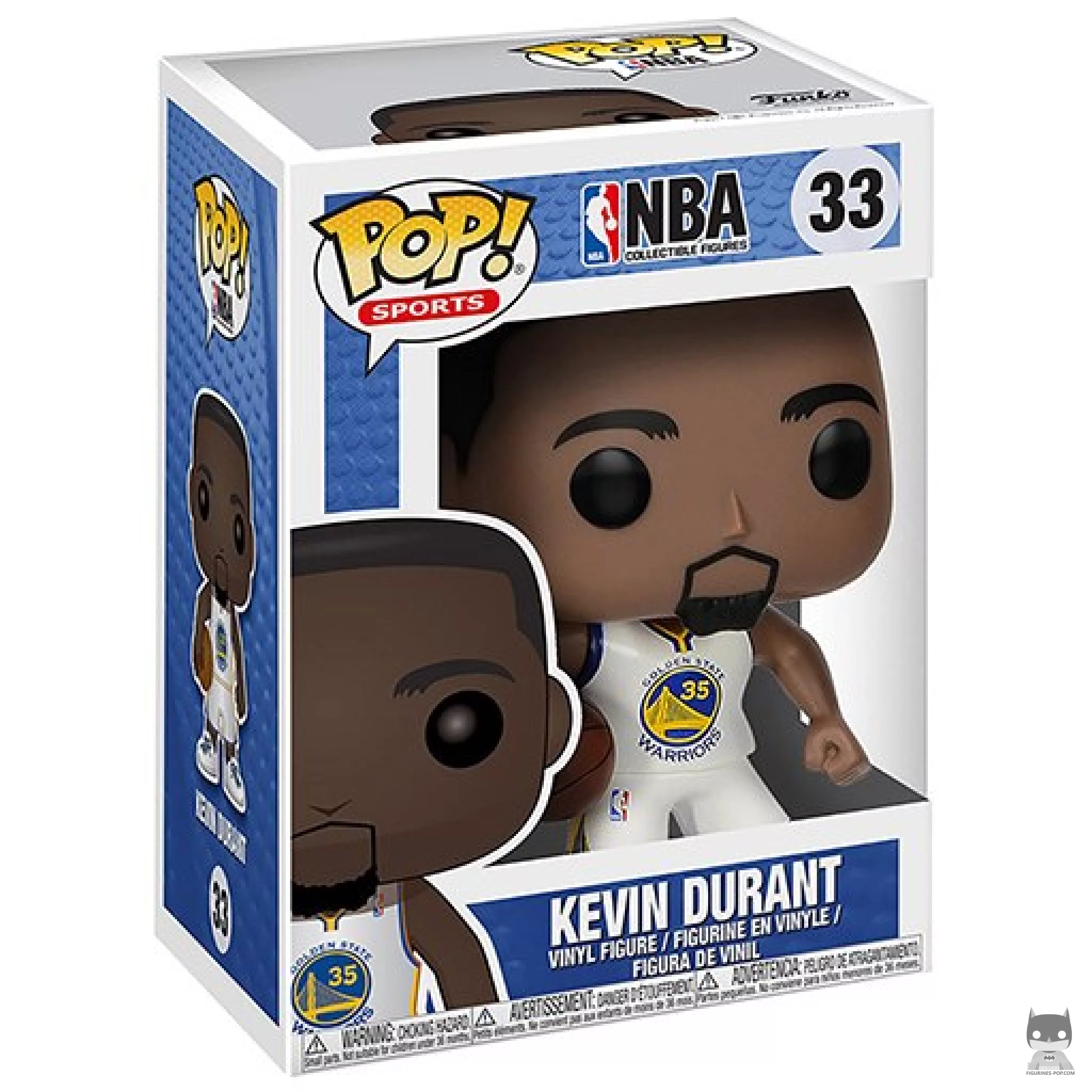 Figura Funko Pop! Kevin Durant en su caja