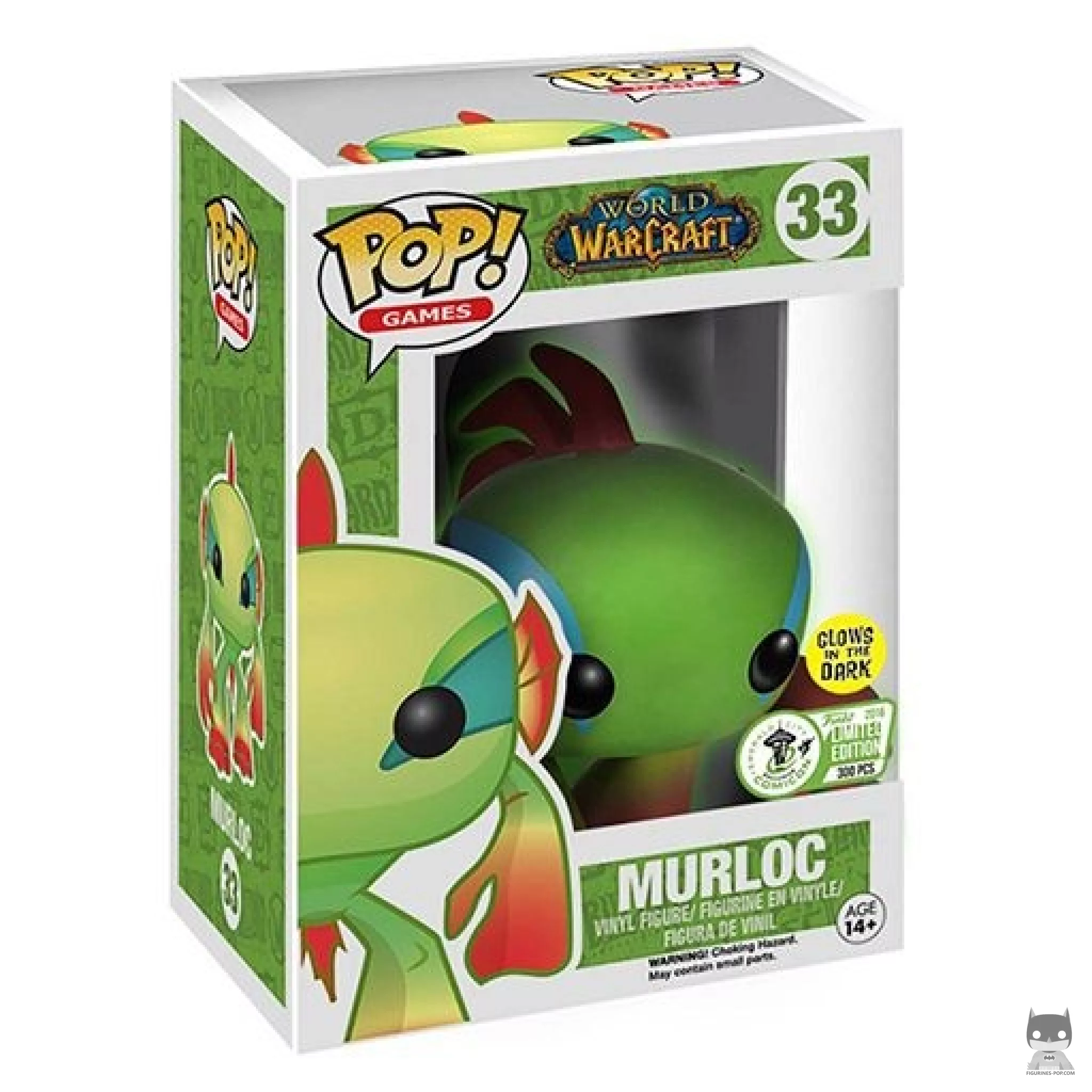 Figura Funko Pop! Murloc (Verde) en su caja