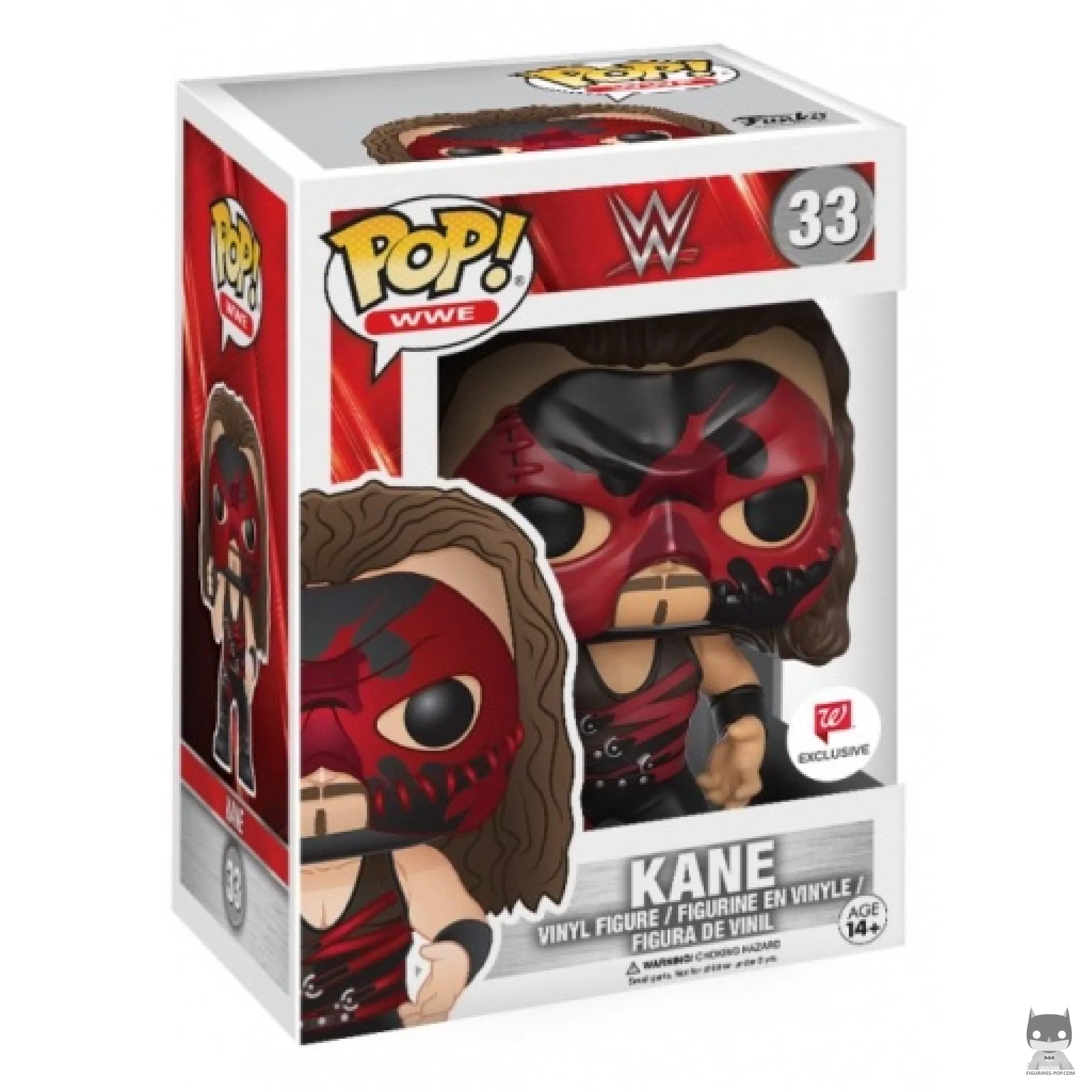 Figura Funko Pop! Kane en su caja