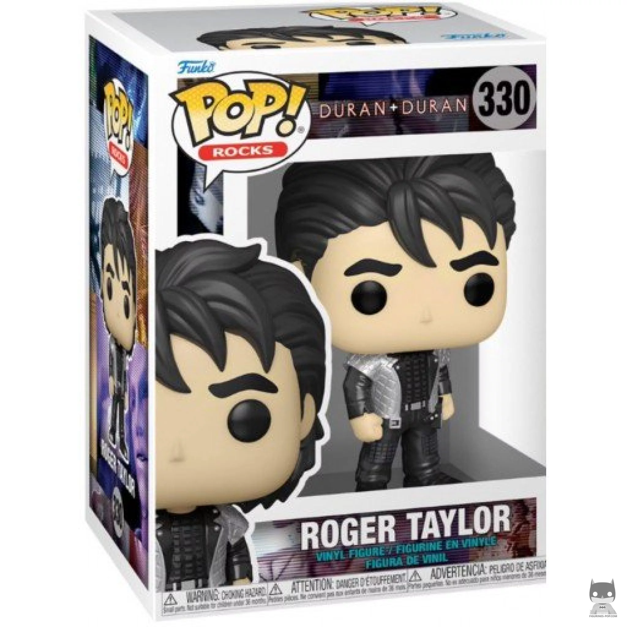 Figura Funko Pop! Roger Taylor (The Wild Boys) en su caja