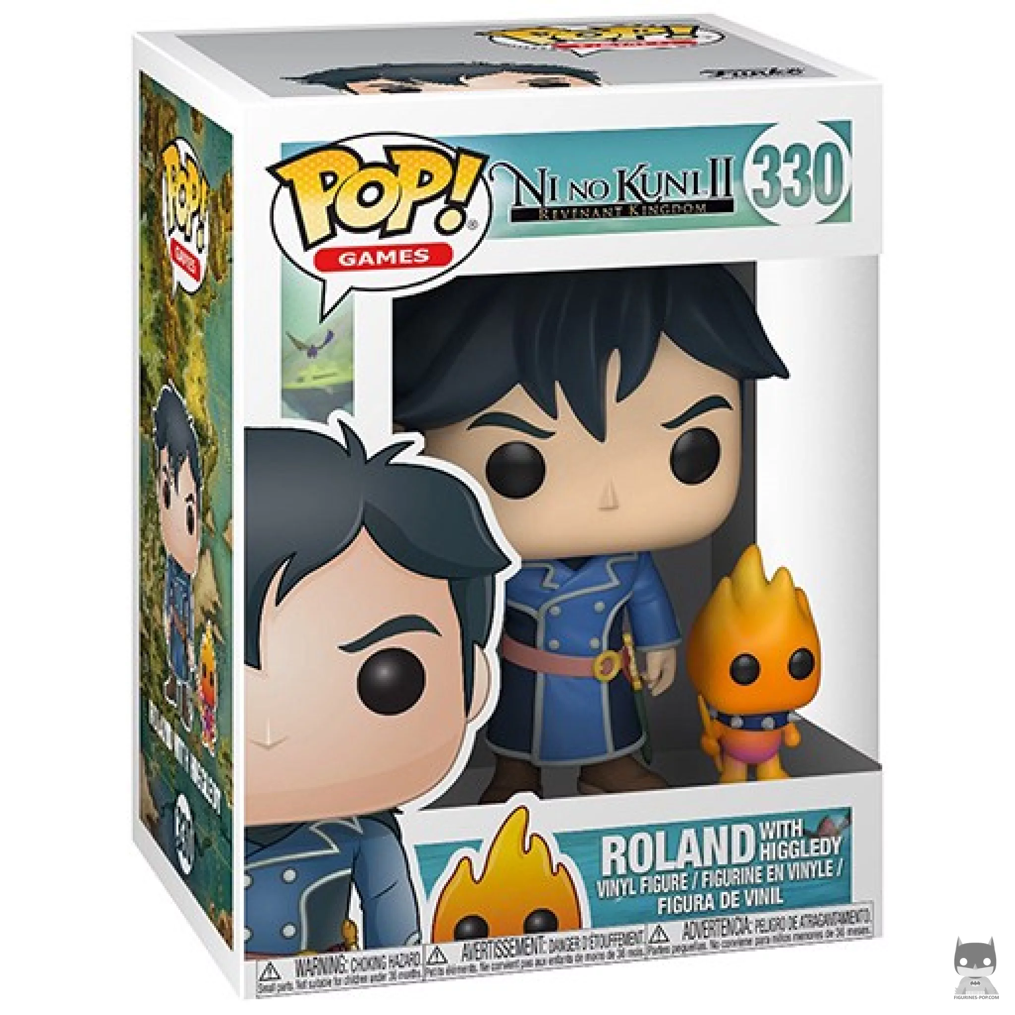 Figura Funko Pop! Roland con Higgledy en su caja