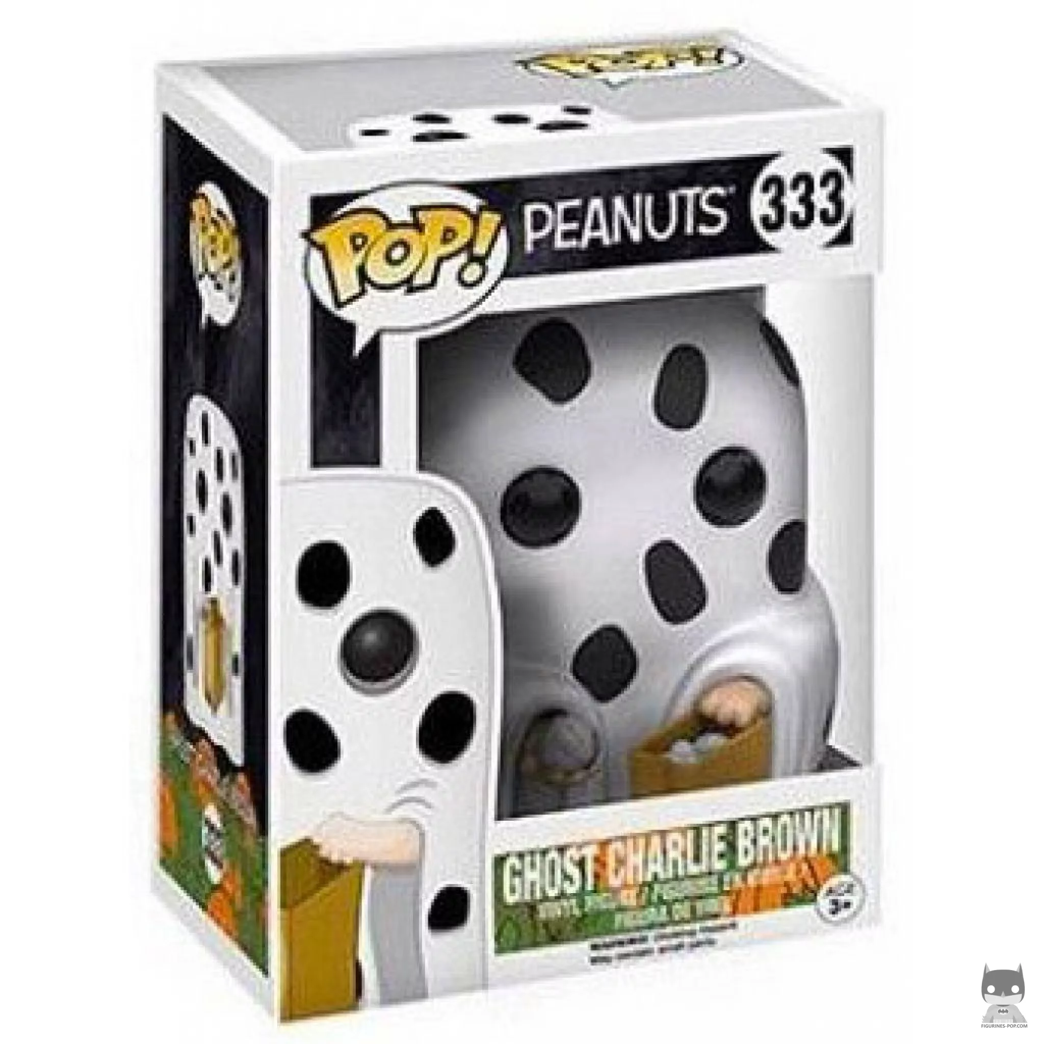 Figura Funko Pop! Charlie Brown fantasma en su caja