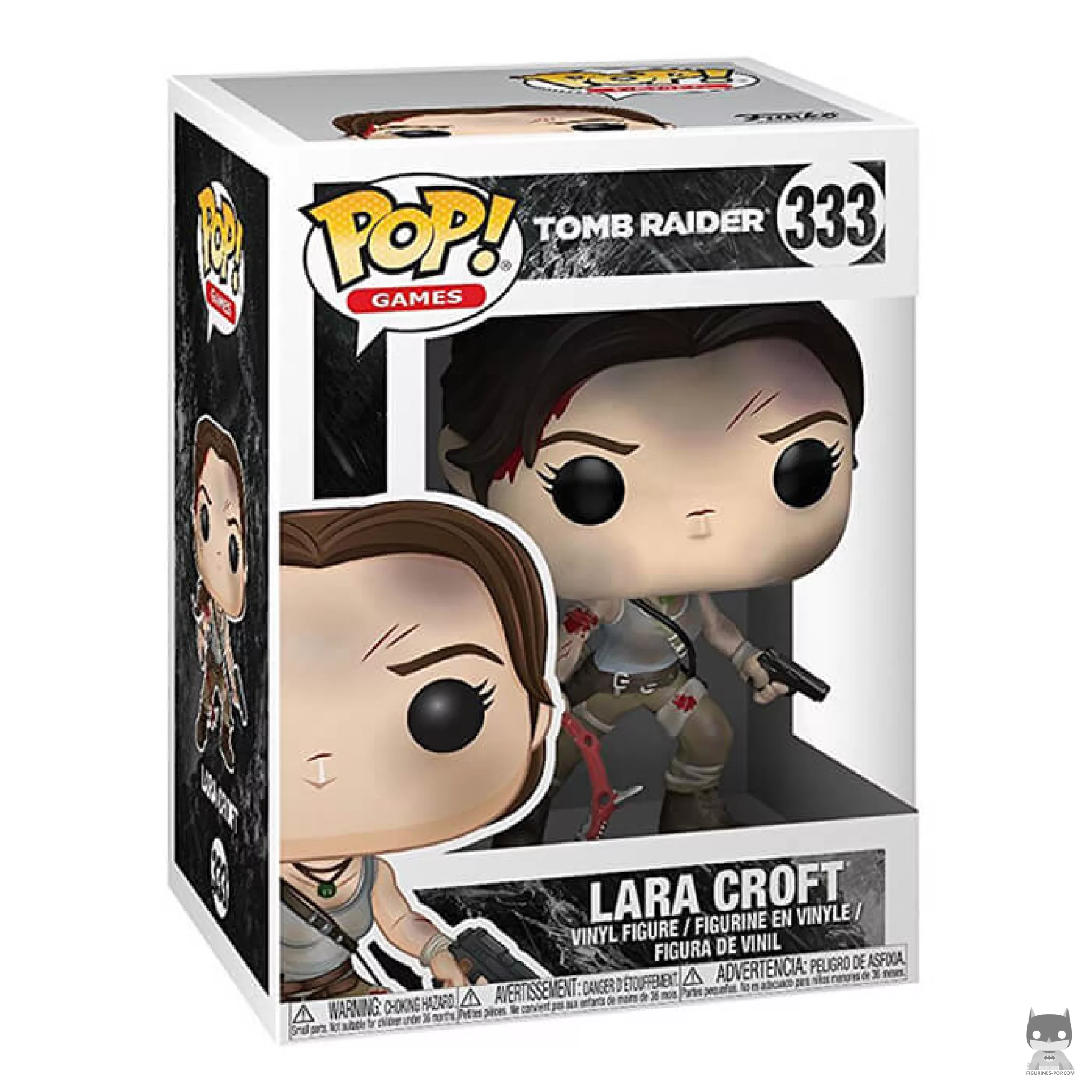 Figura Funko Pop! Lara Croft en su caja