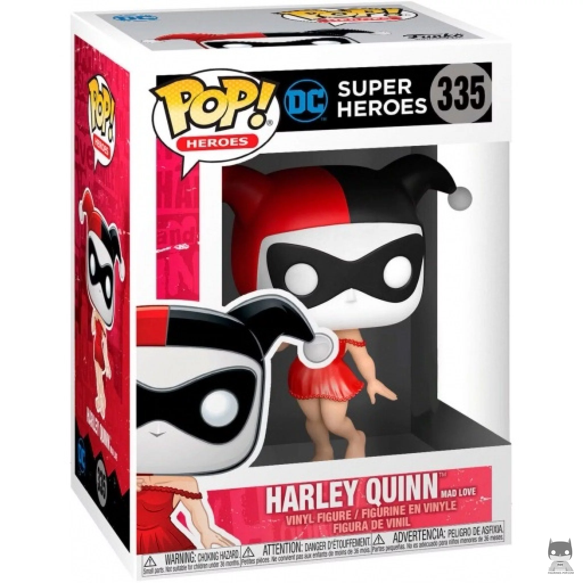 Figura Funko Pop! Harley Quinn en su caja